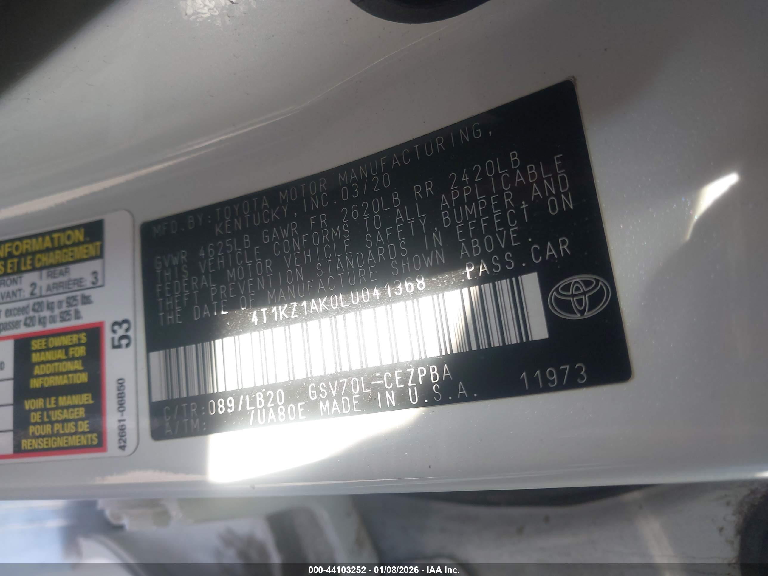 TOYOTA CAMRY image 9