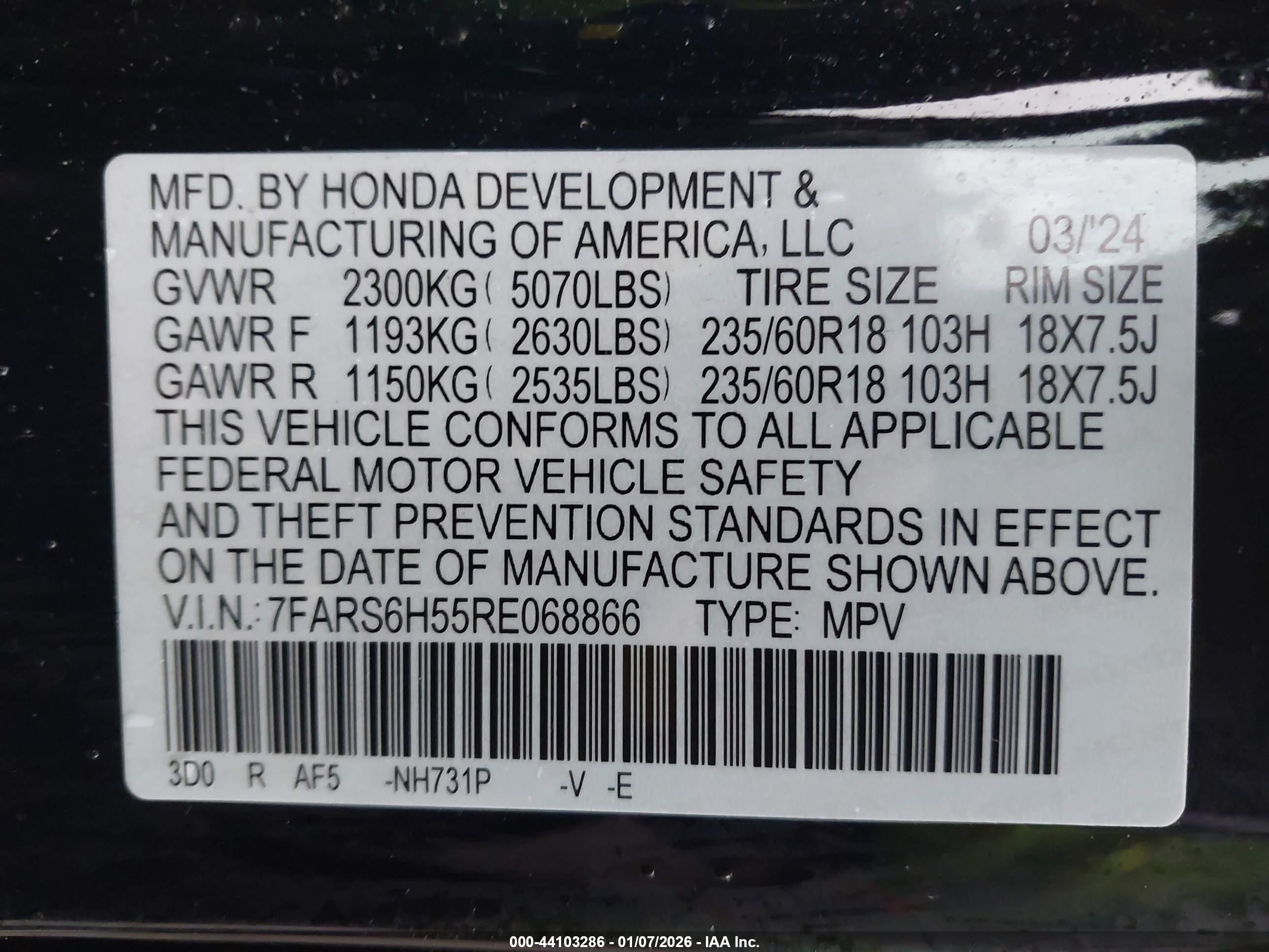 HONDA CR-V image 9