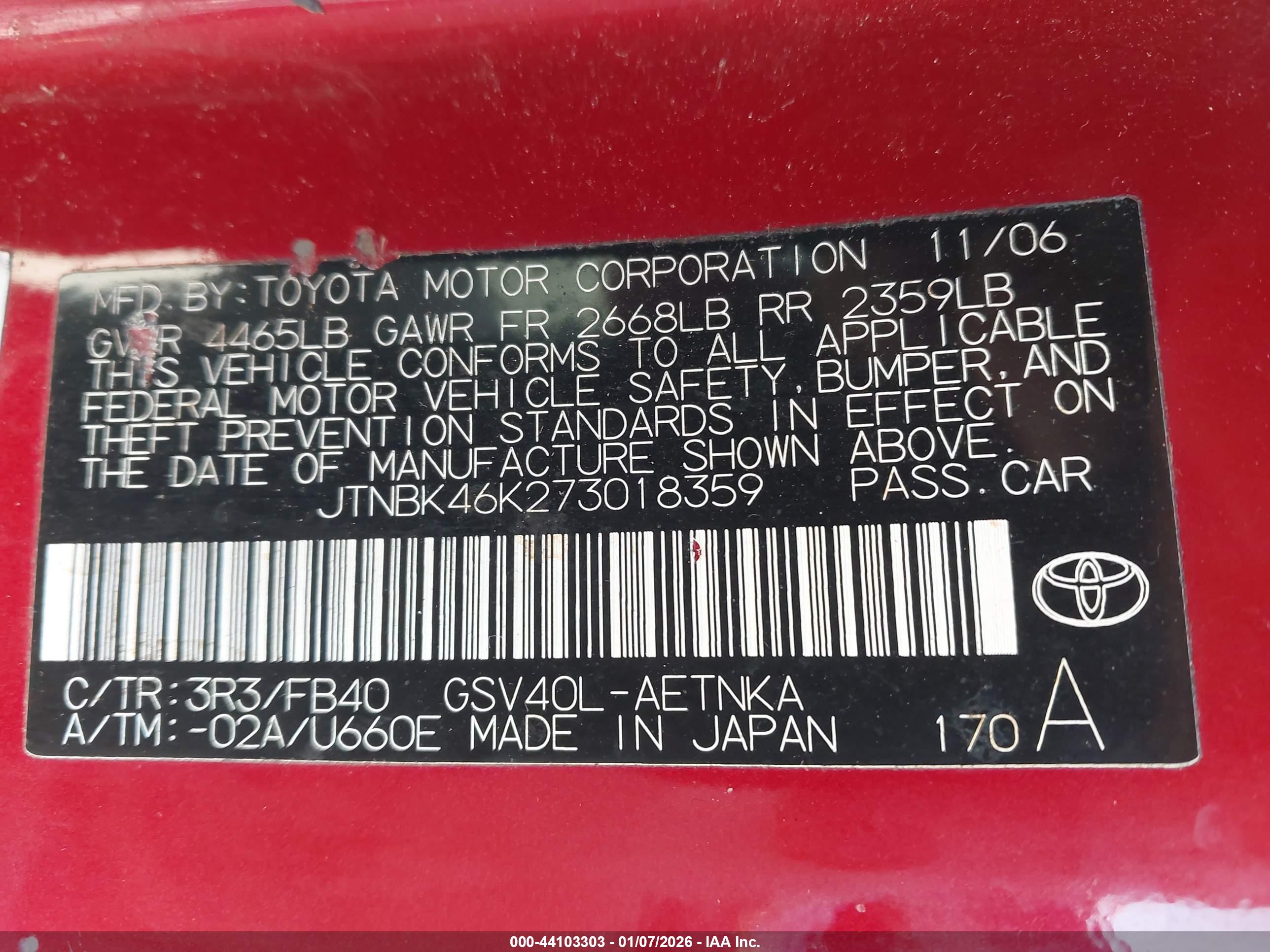 TOYOTA CAMRY image 9