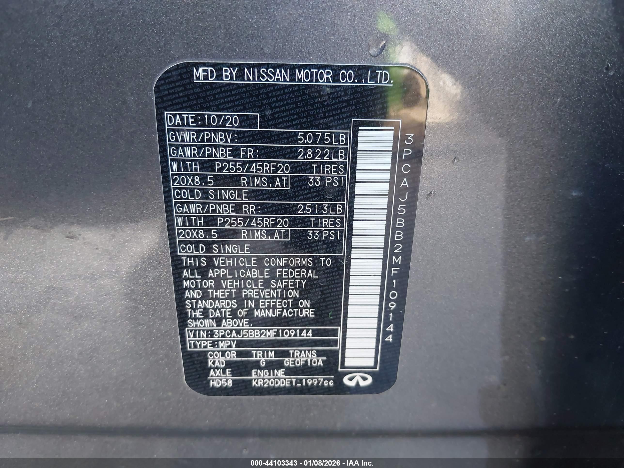 INFINITI QX50 image 9