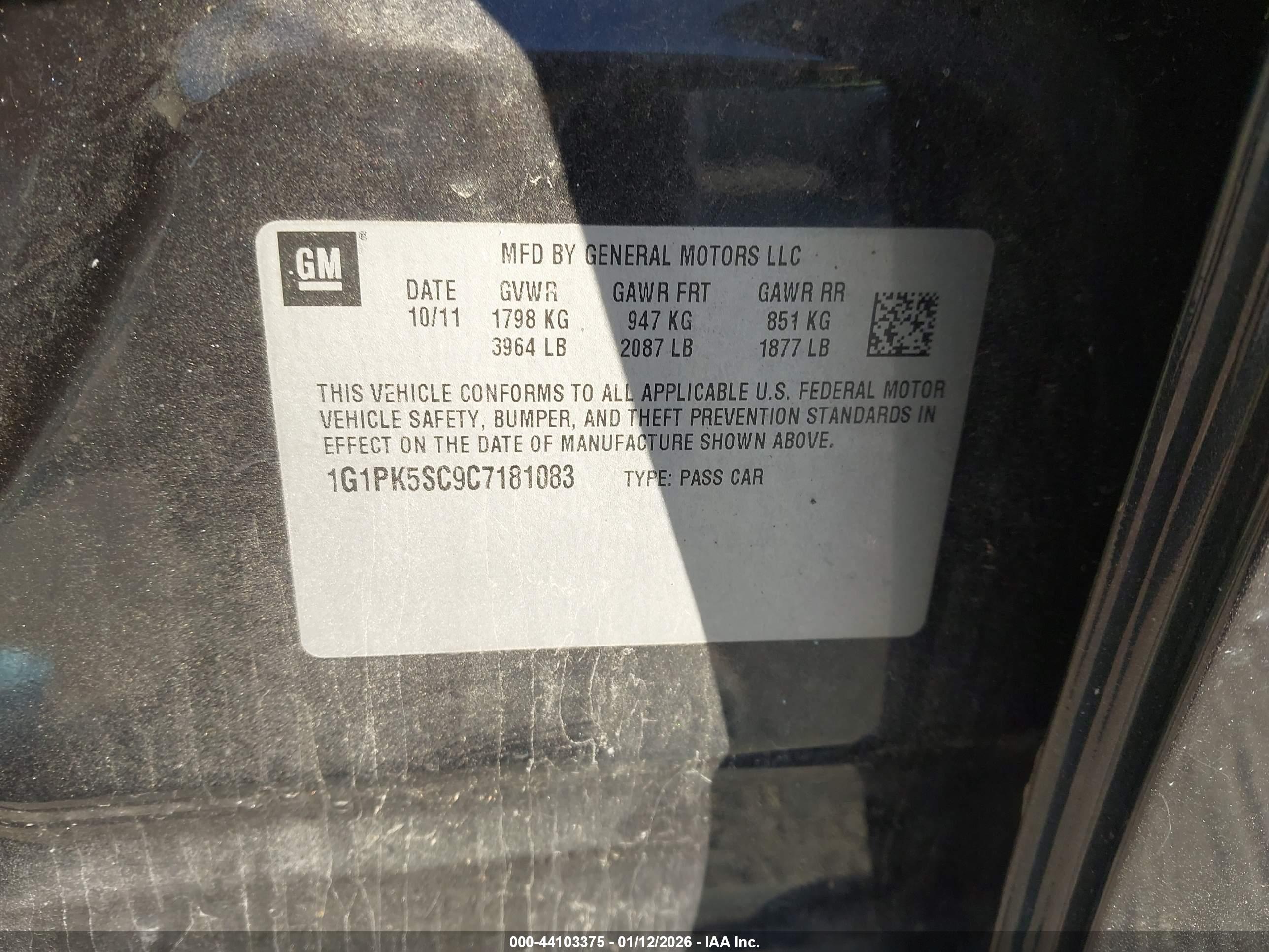 CHEVROLET CRUZE image 9