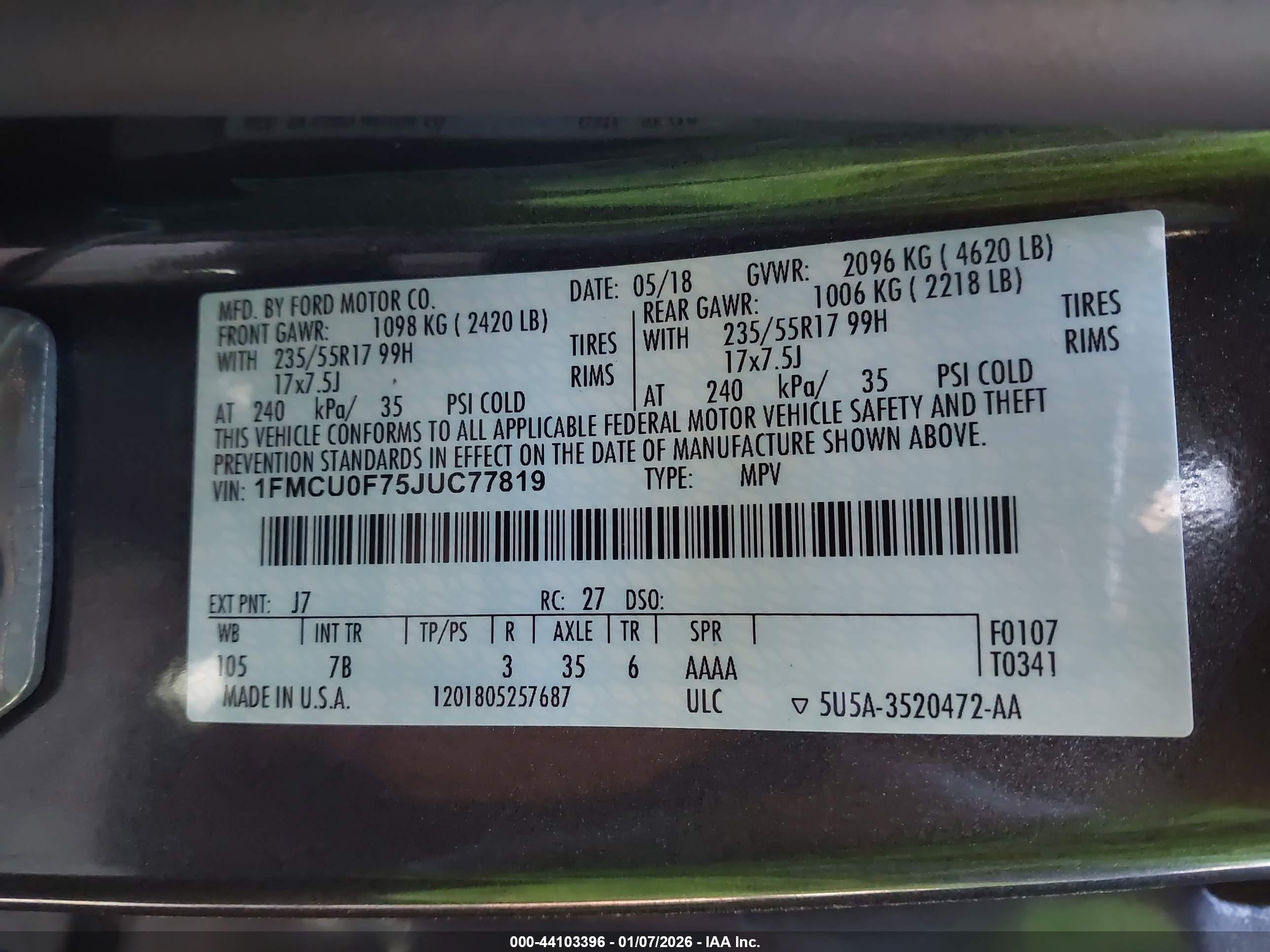 FORD ESCAPE image 9