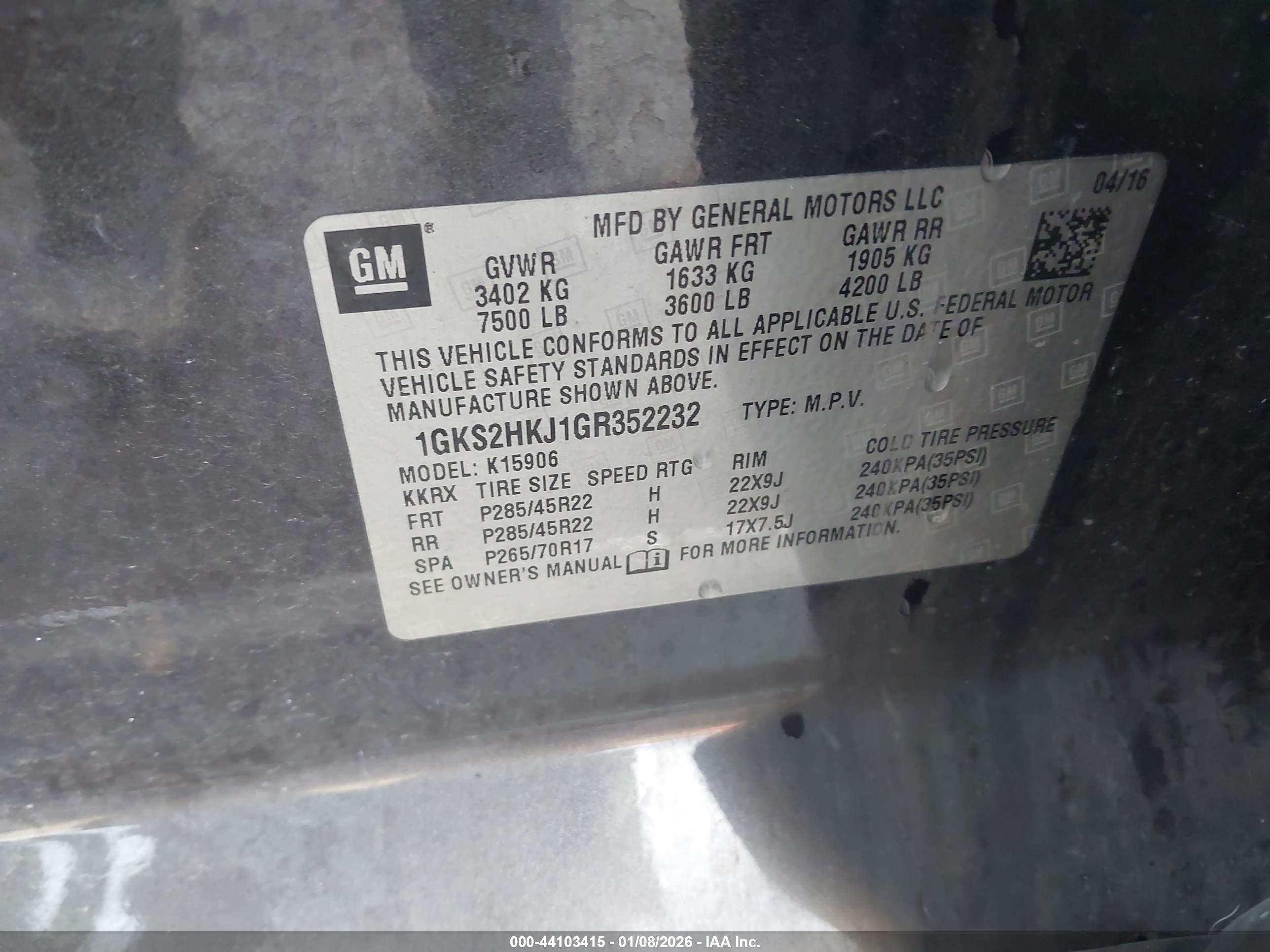 GMC YUKON image 9