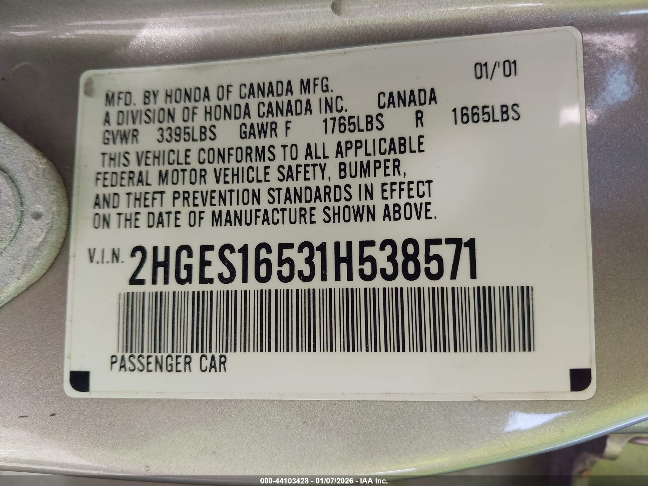 HONDA CIVIC image 9