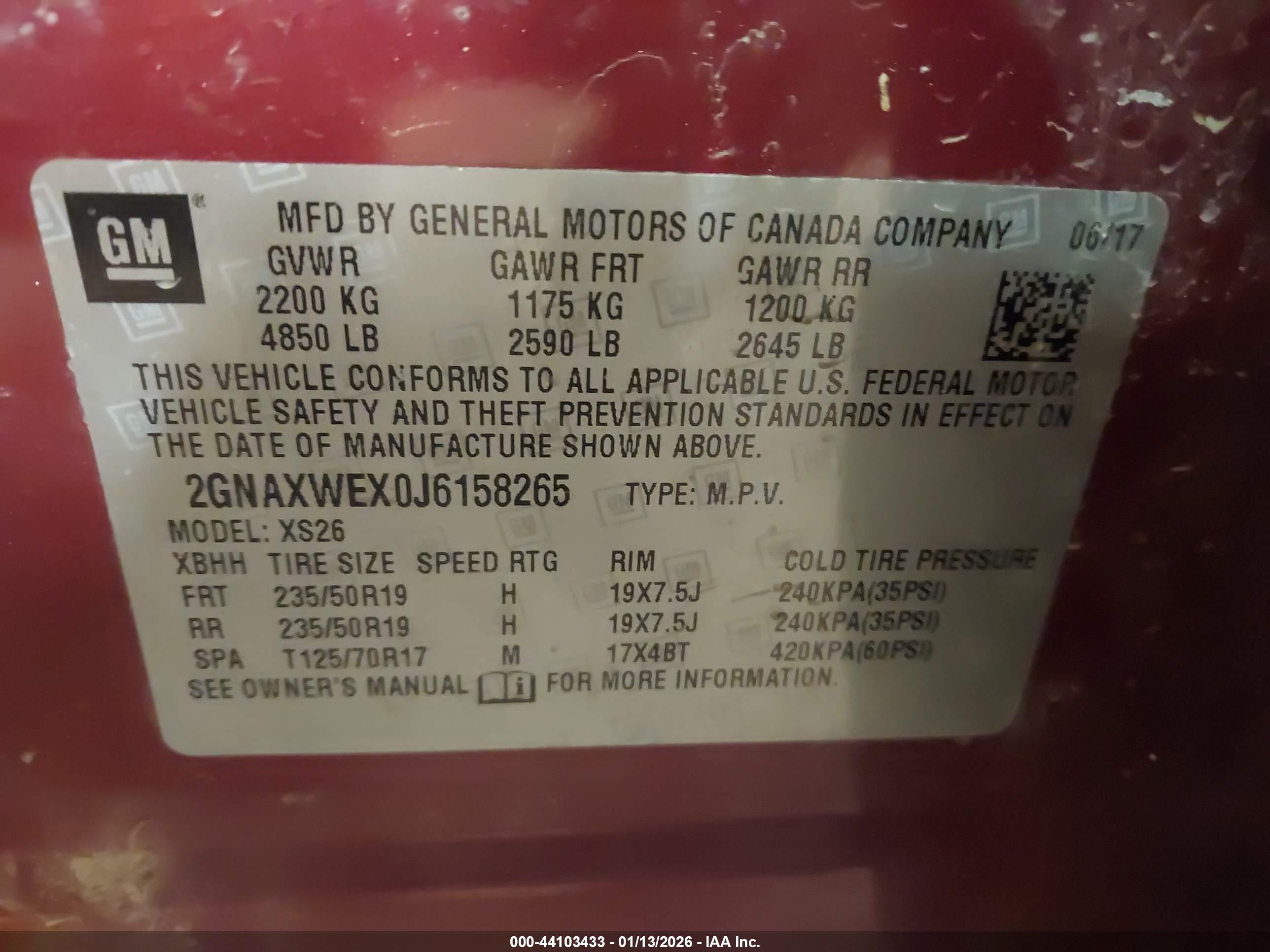 CHEVROLET EQUINOX image 9