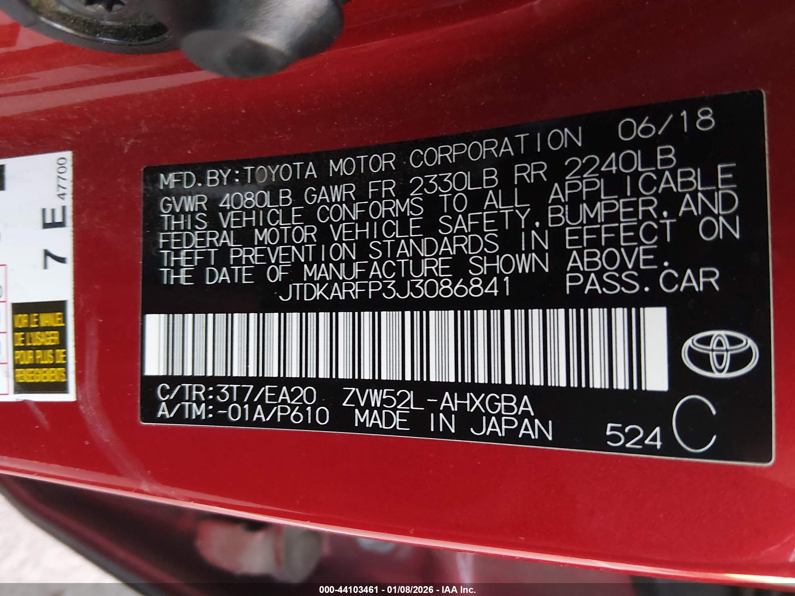TOYOTA PRIUS image 9