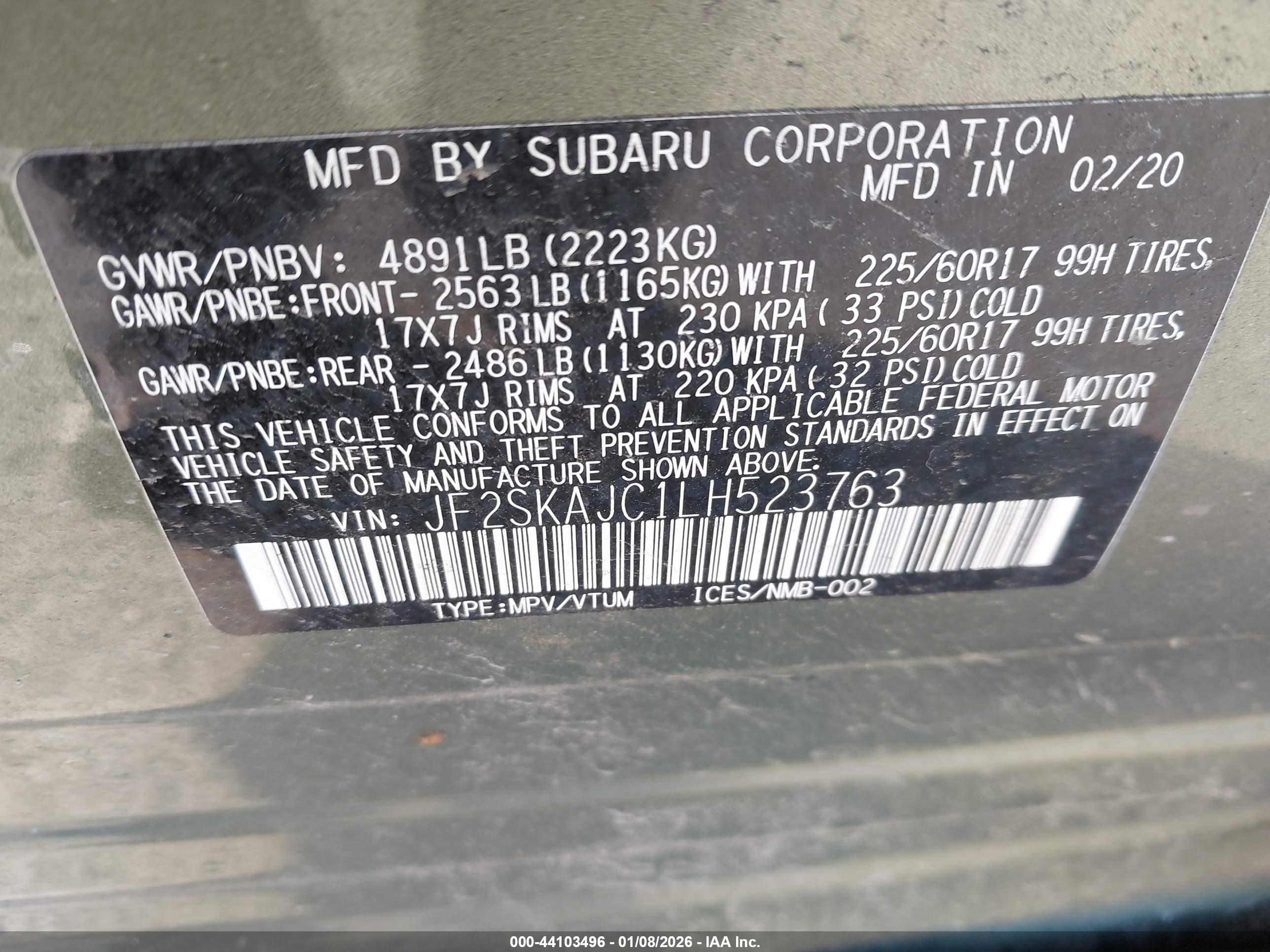 SUBARU FORESTER image 9