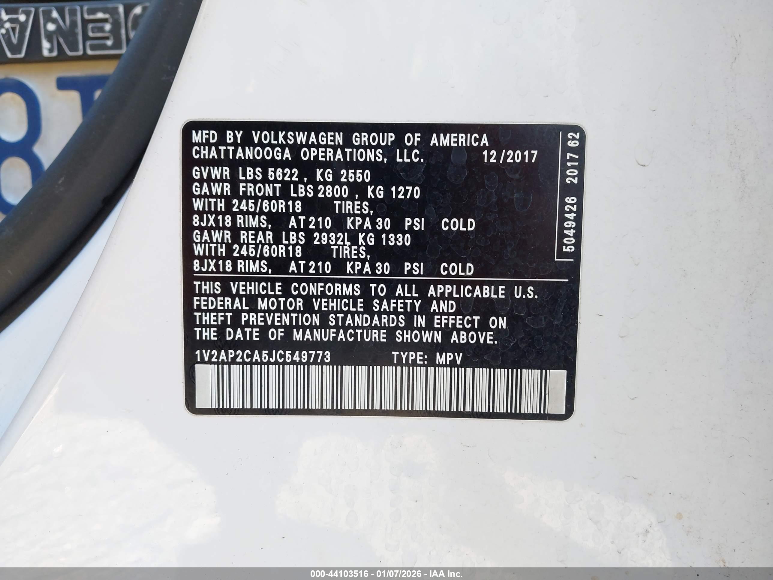 VOLKSWAGEN ATLAS image 9
