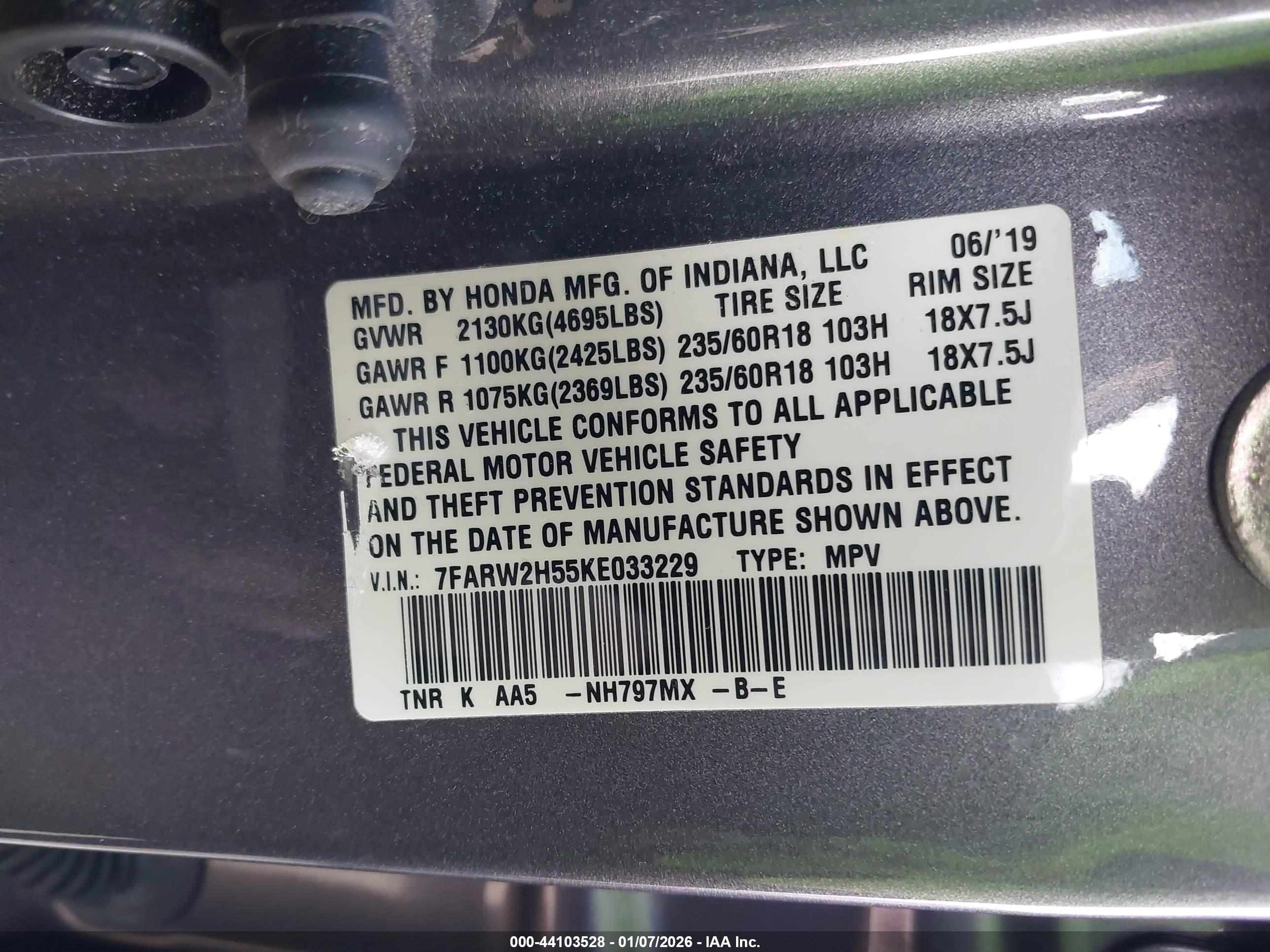 HONDA CR-V image 9