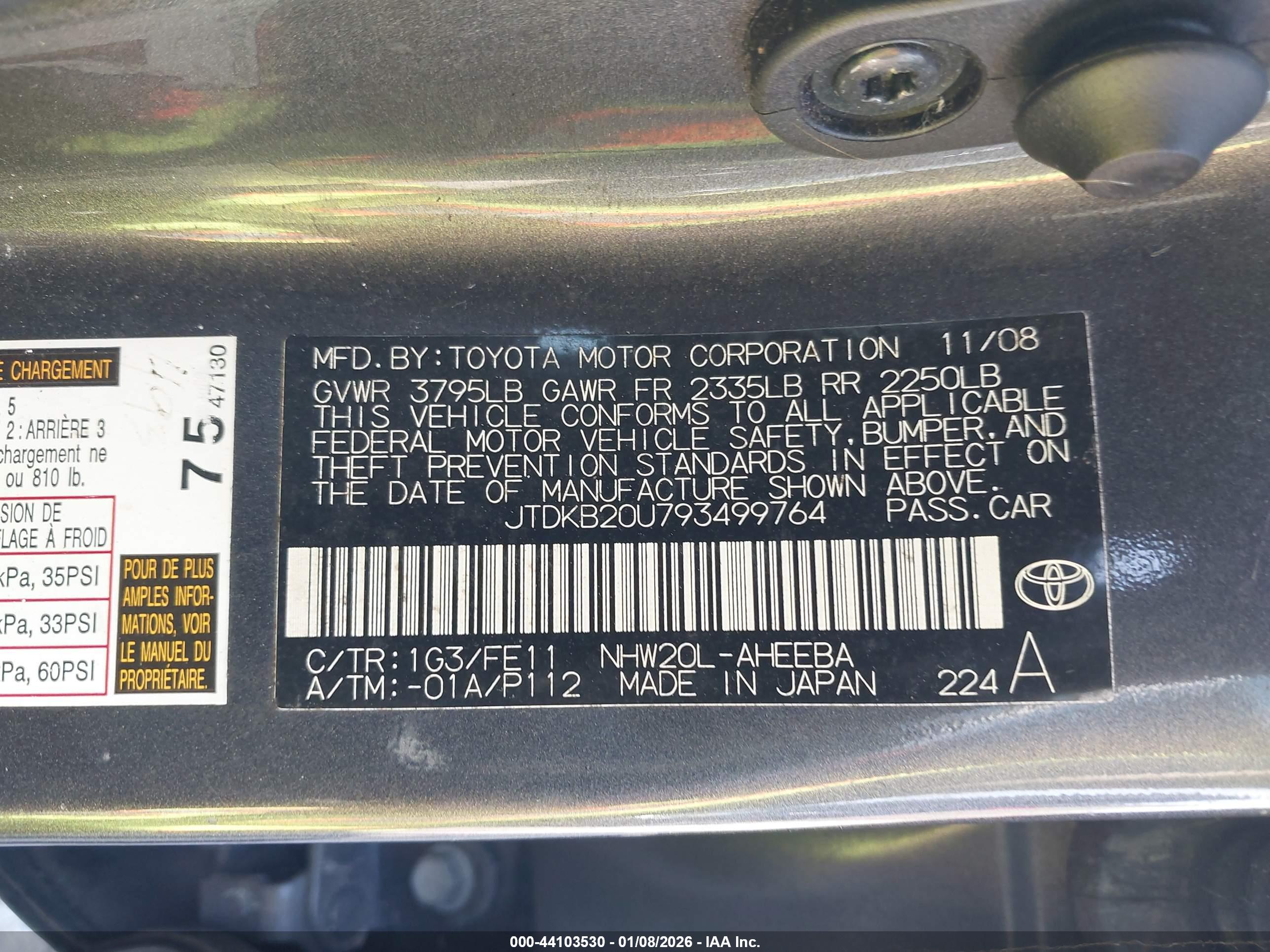 TOYOTA PRIUS image 9