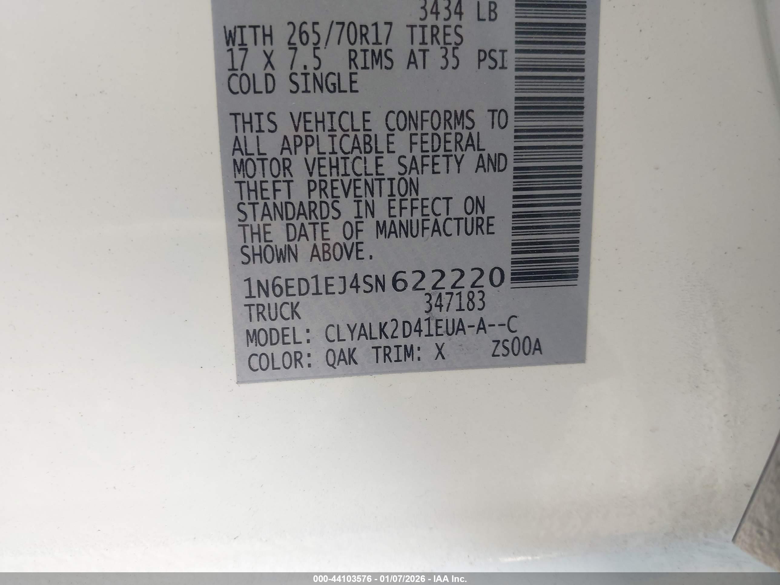 NISSAN FRONTIER image 9