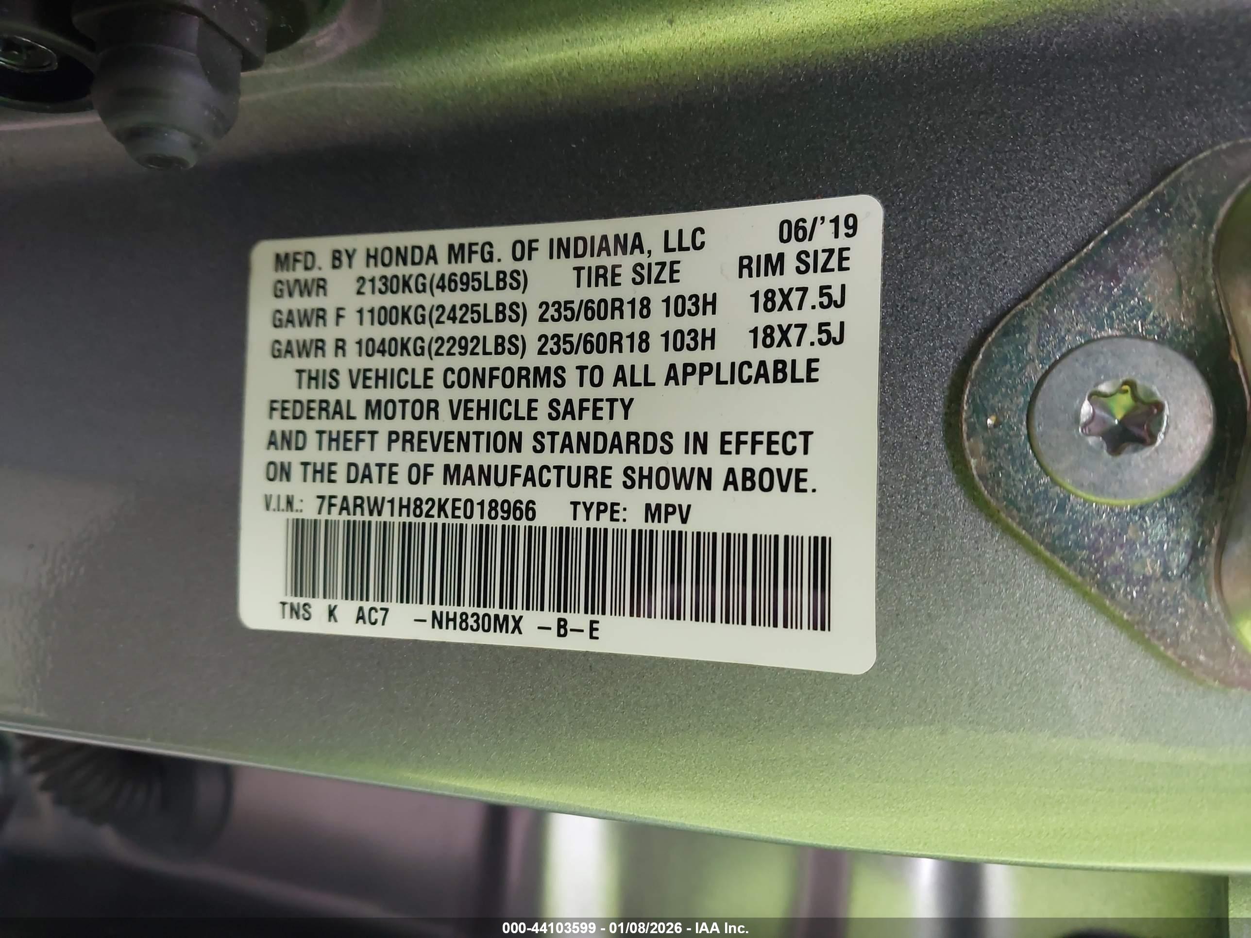 HONDA CR-V image 9