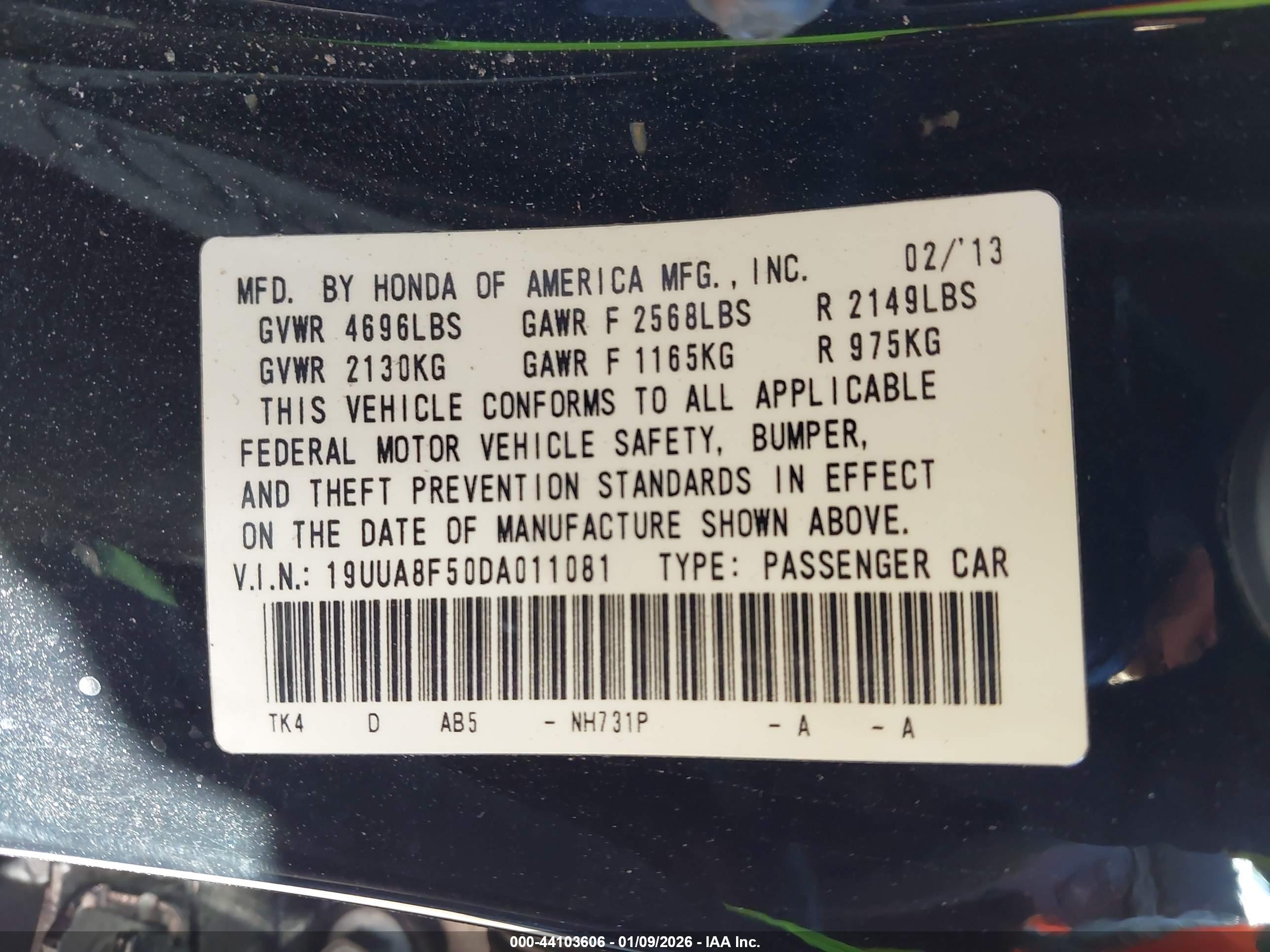 ACURA TL image 9