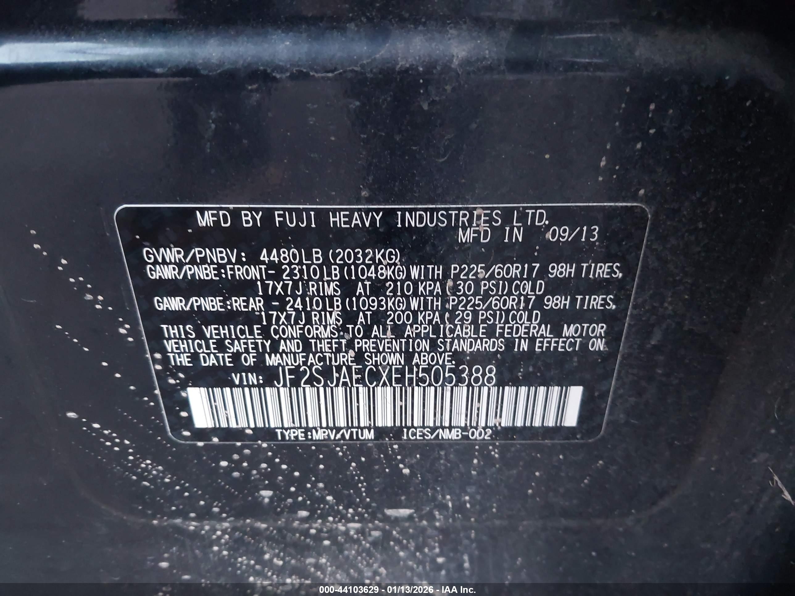 SUBARU FORESTER image 9
