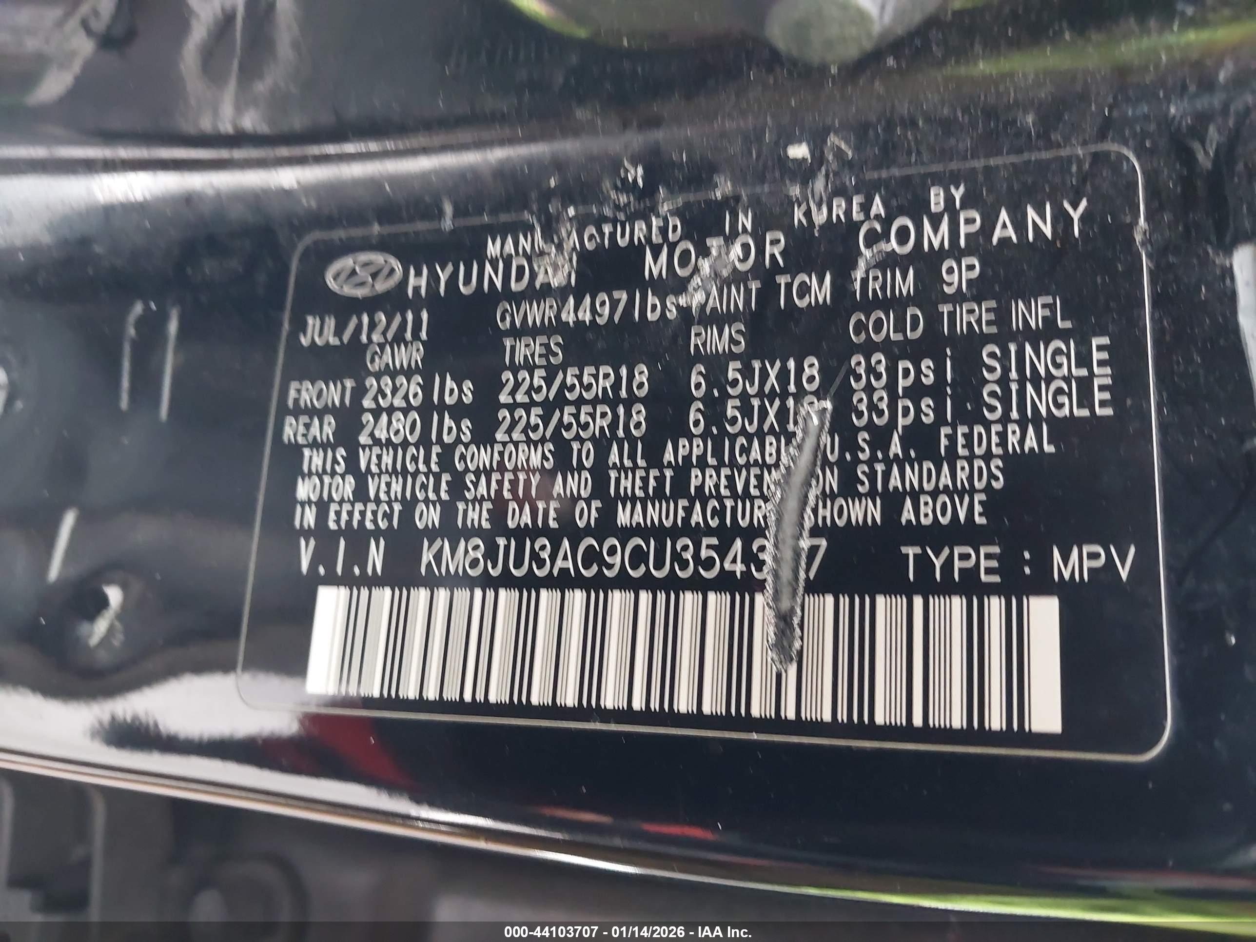 HYUNDAI TUCSON image 9