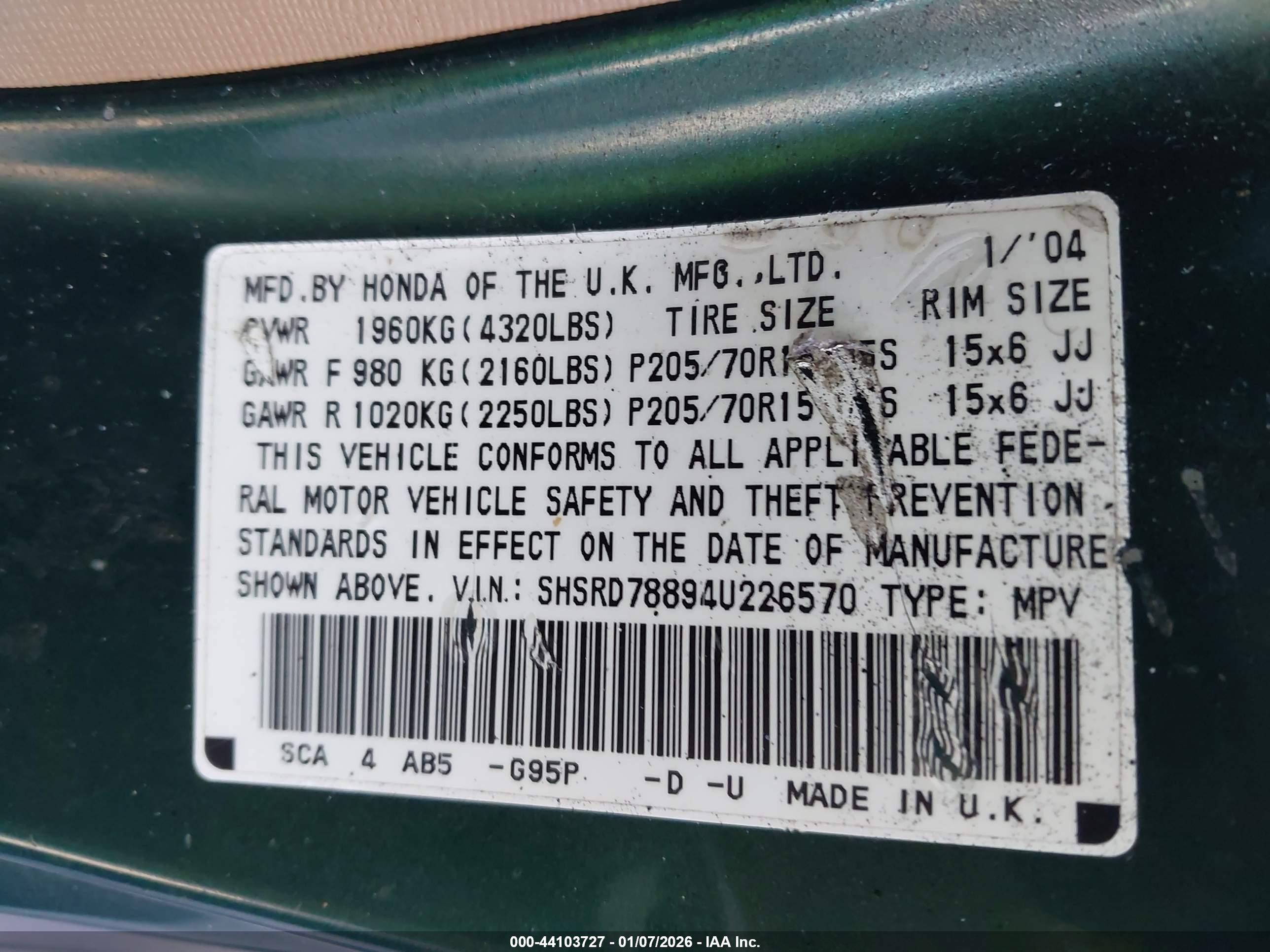 HONDA CR-V image 9
