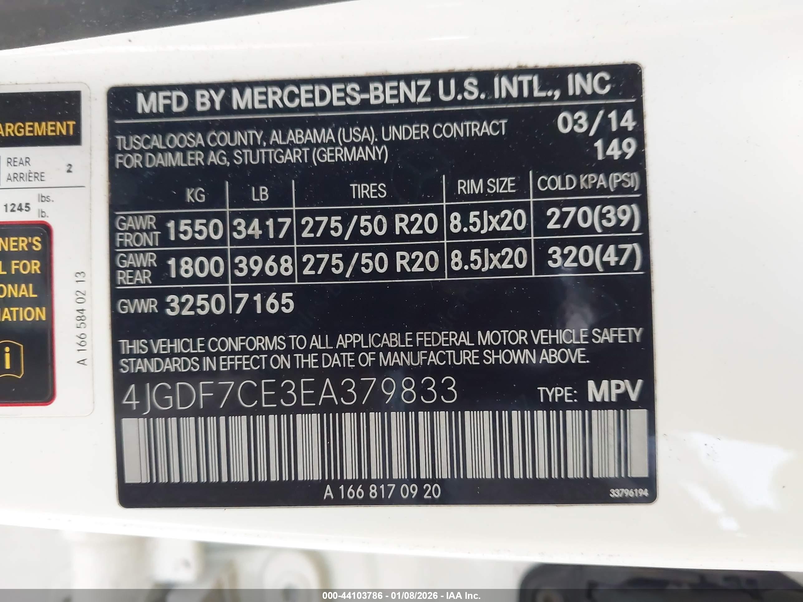 MERCEDES-BENZ GL image 9