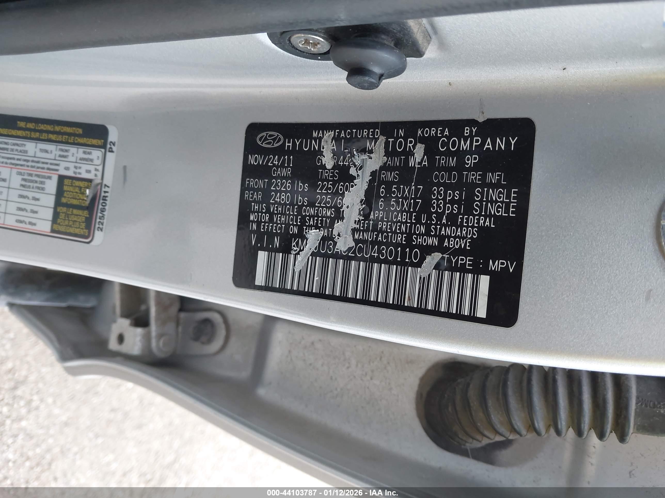 HYUNDAI TUCSON image 9