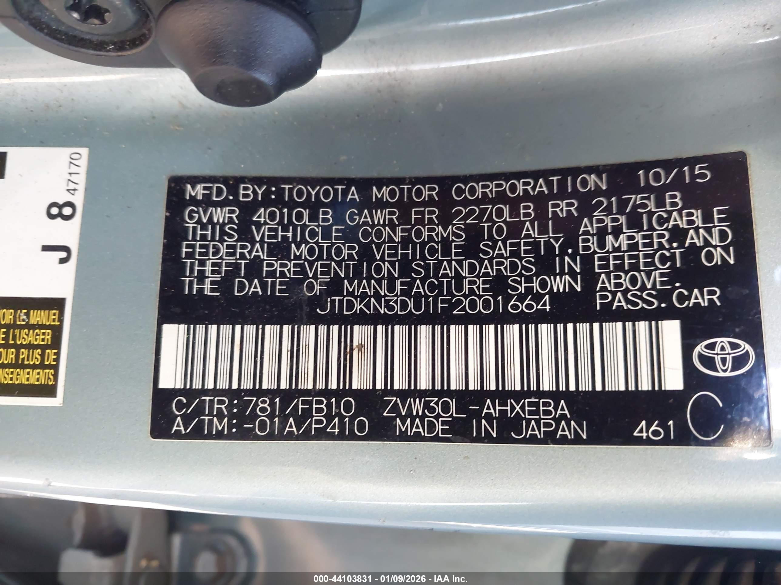 TOYOTA PRIUS image 9
