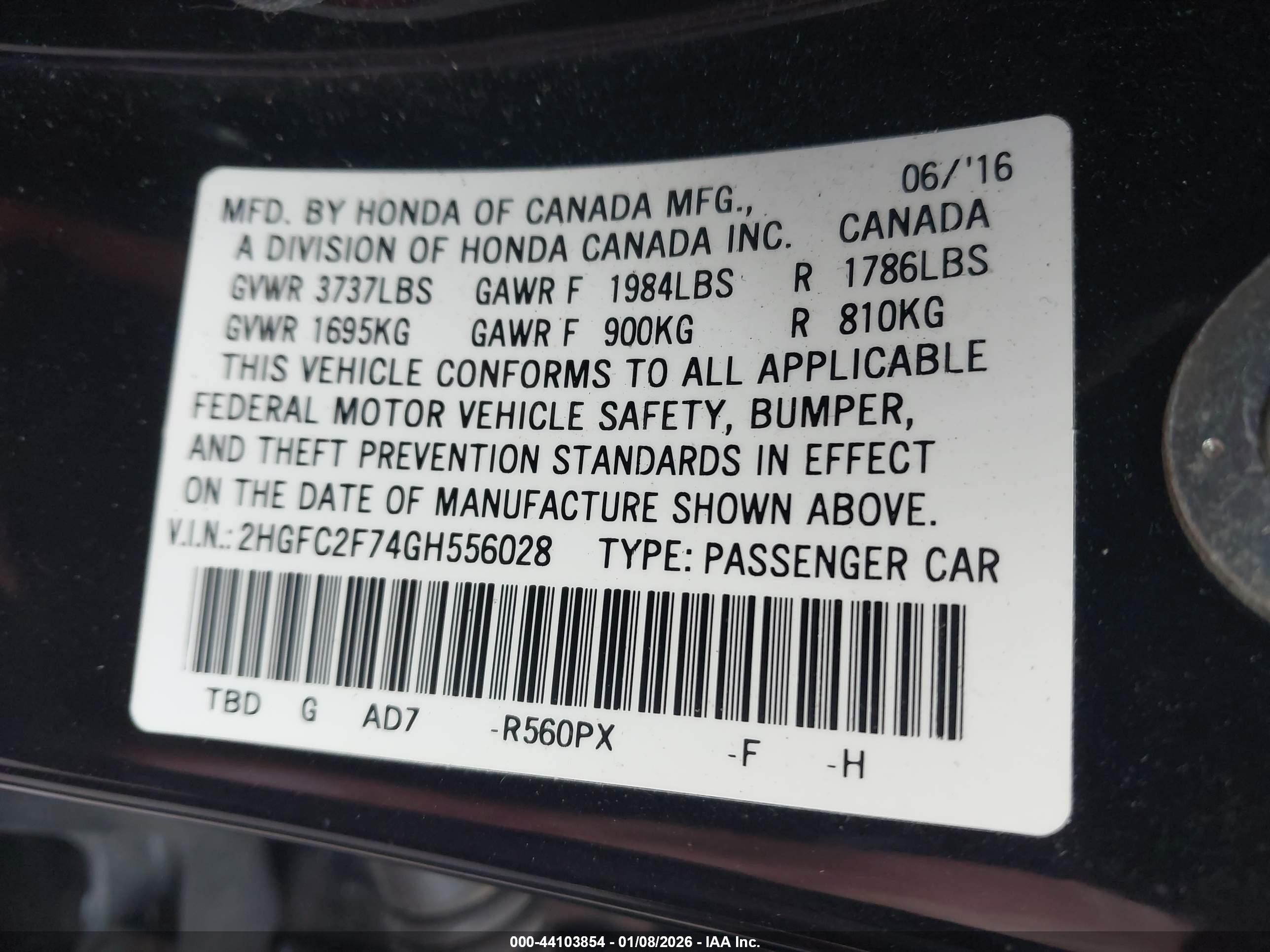 HONDA CIVIC image 9