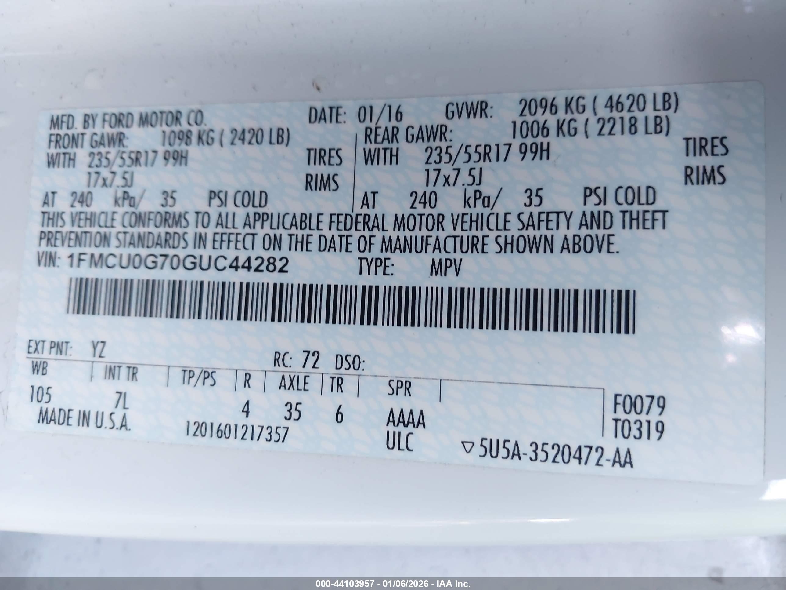 FORD ESCAPE image 9