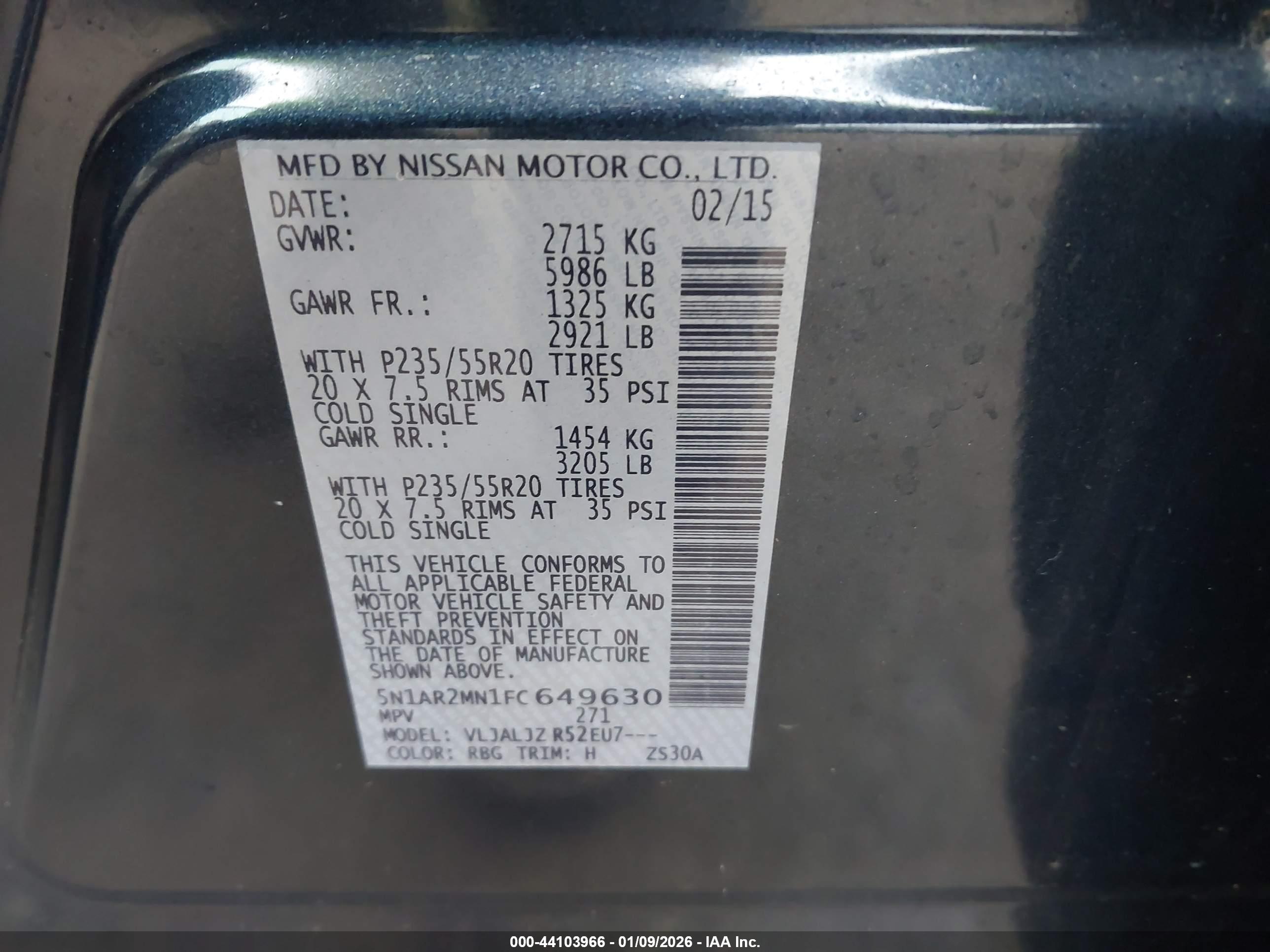 NISSAN PATHFINDER image 9
