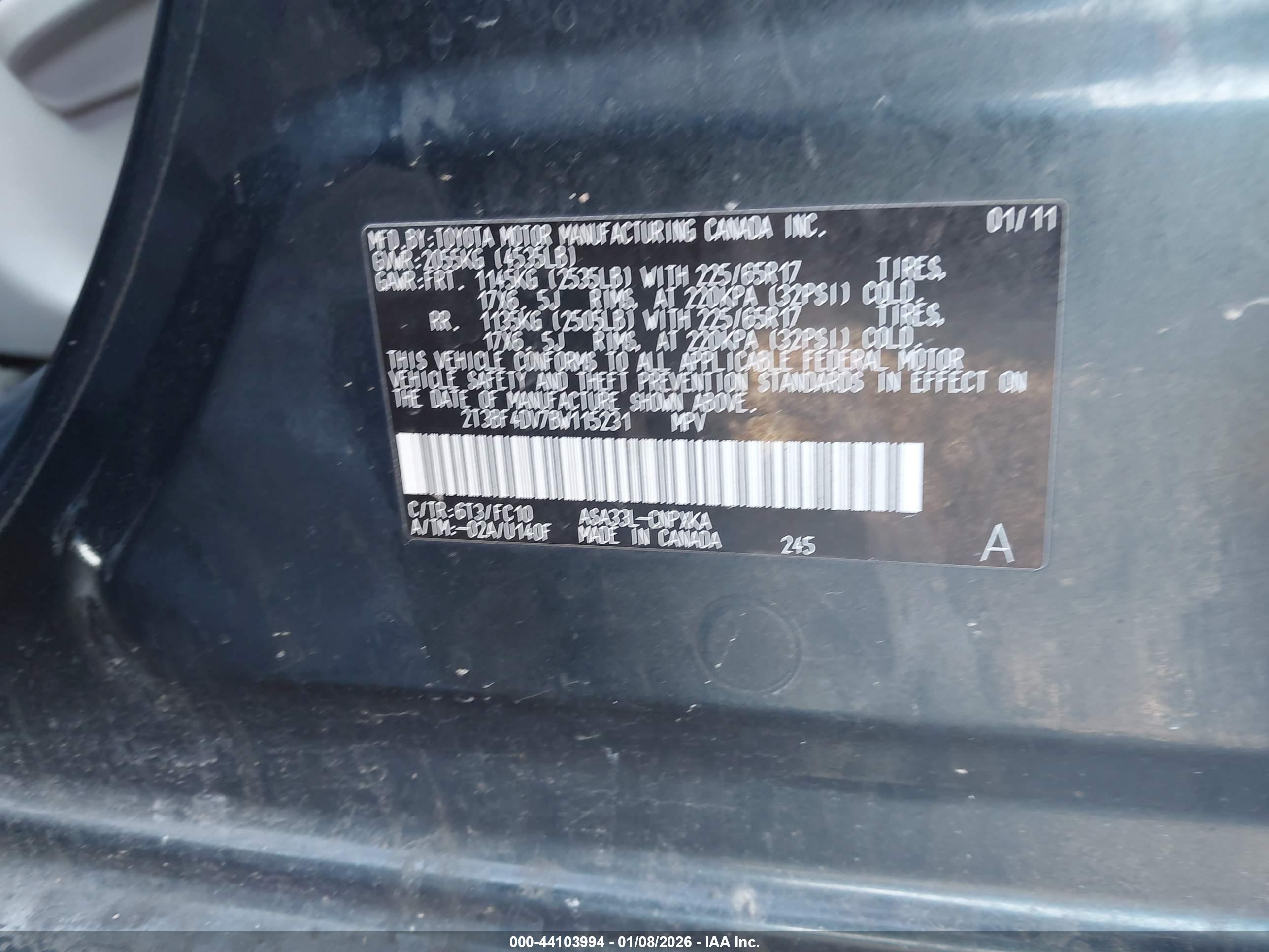 TOYOTA RAV4 image 9