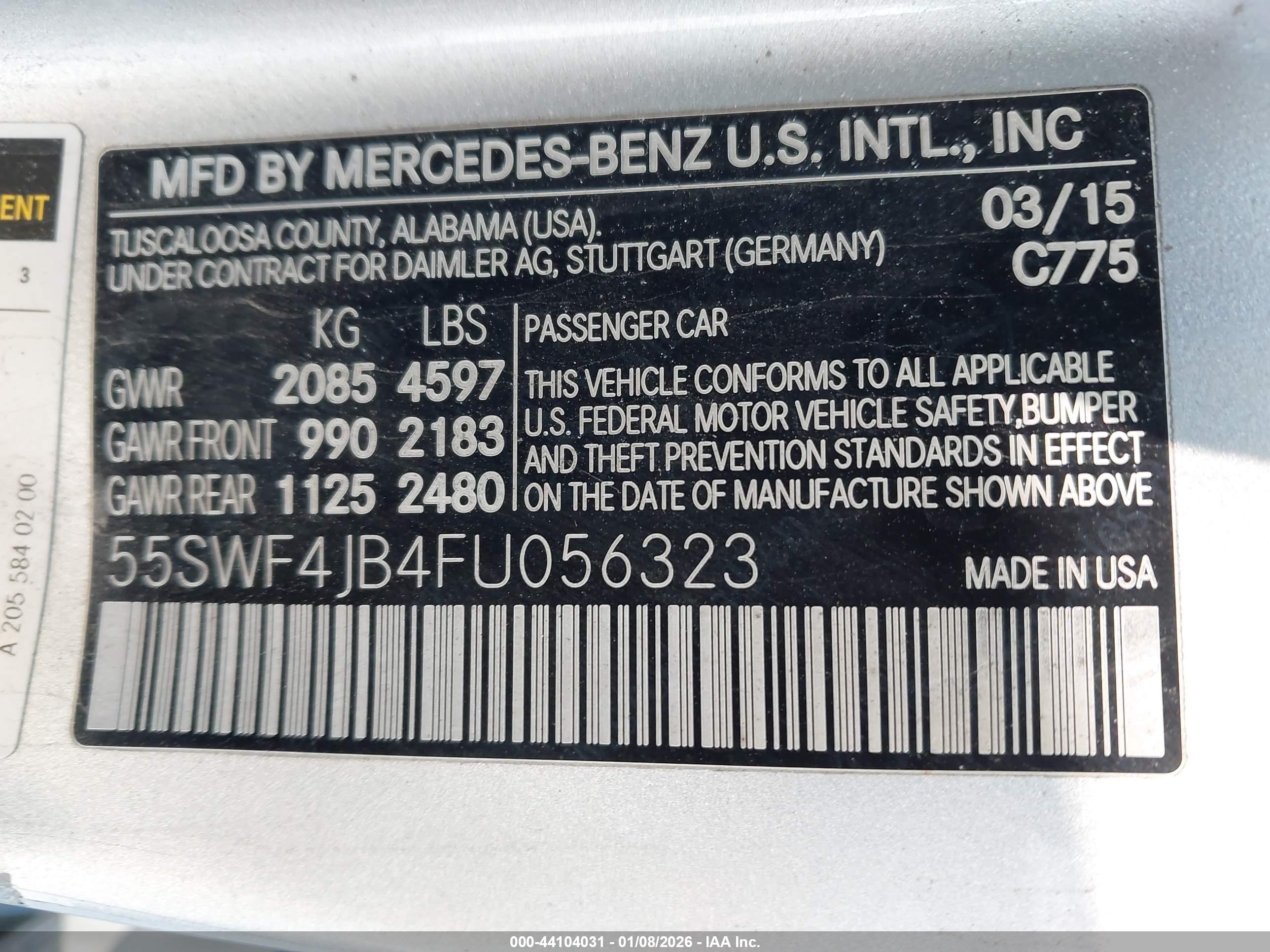 MERCEDES-BENZ C image 9
