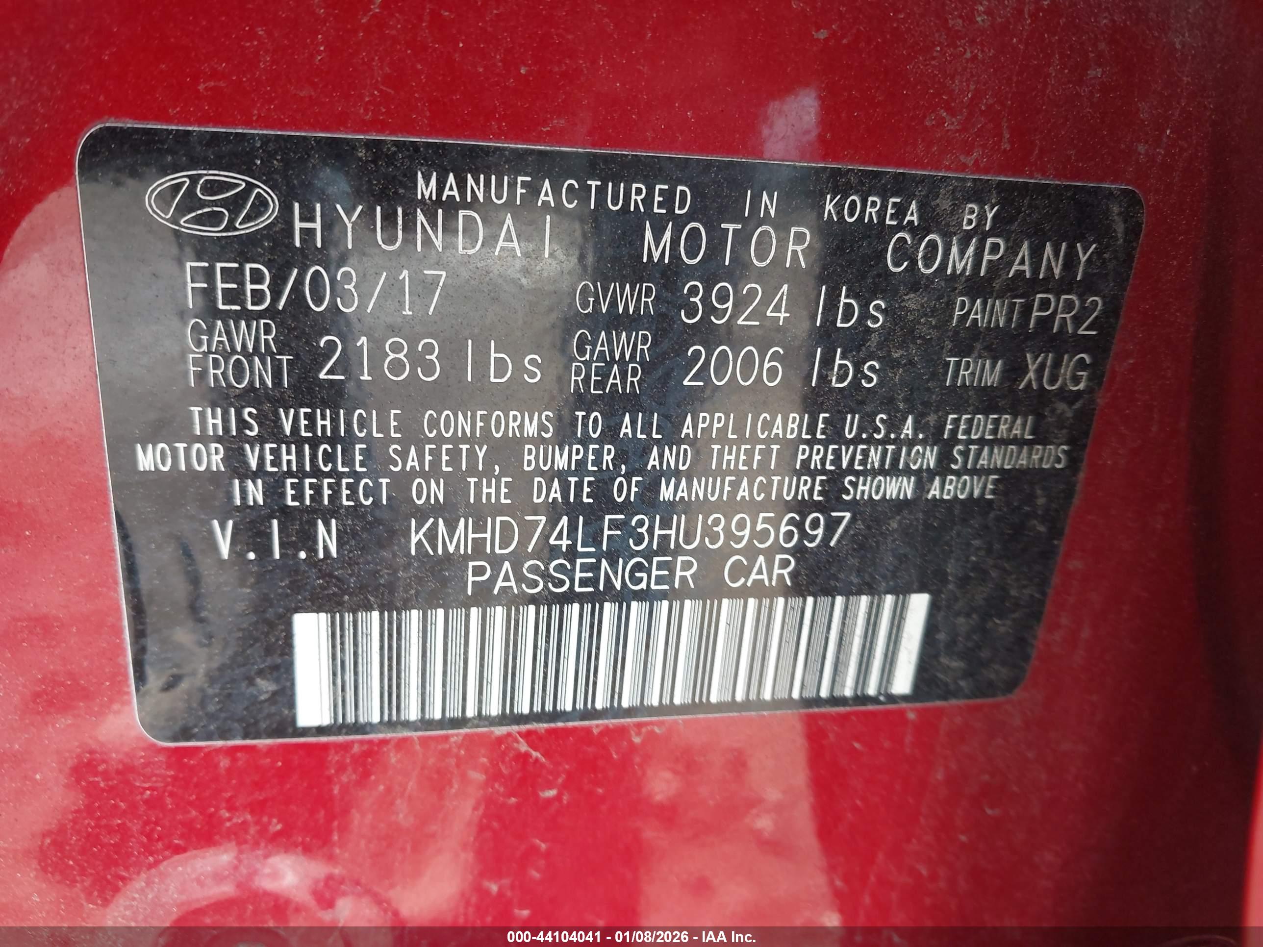 HYUNDAI ELANTRA image 9