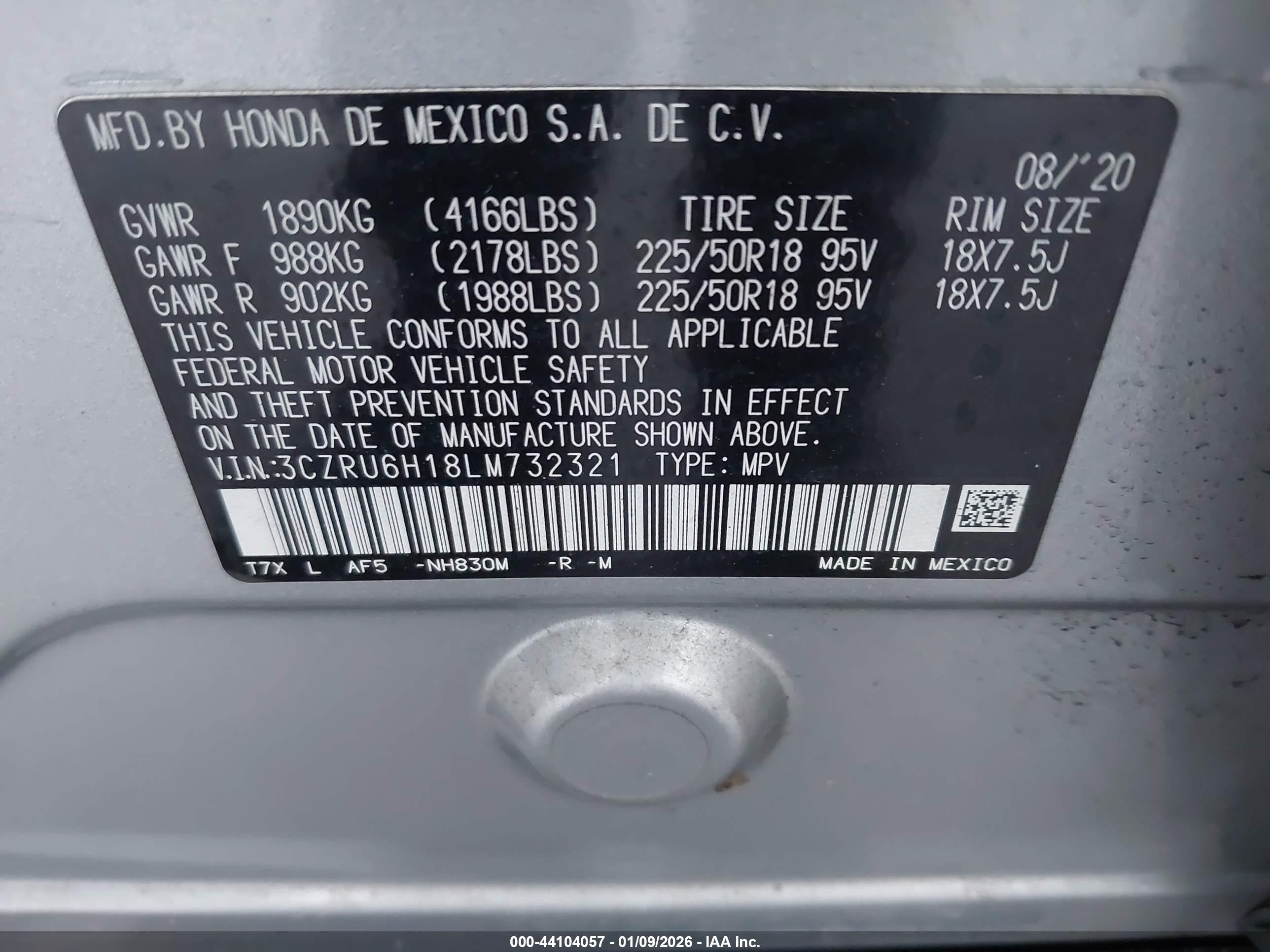 HONDA HR-V image 9