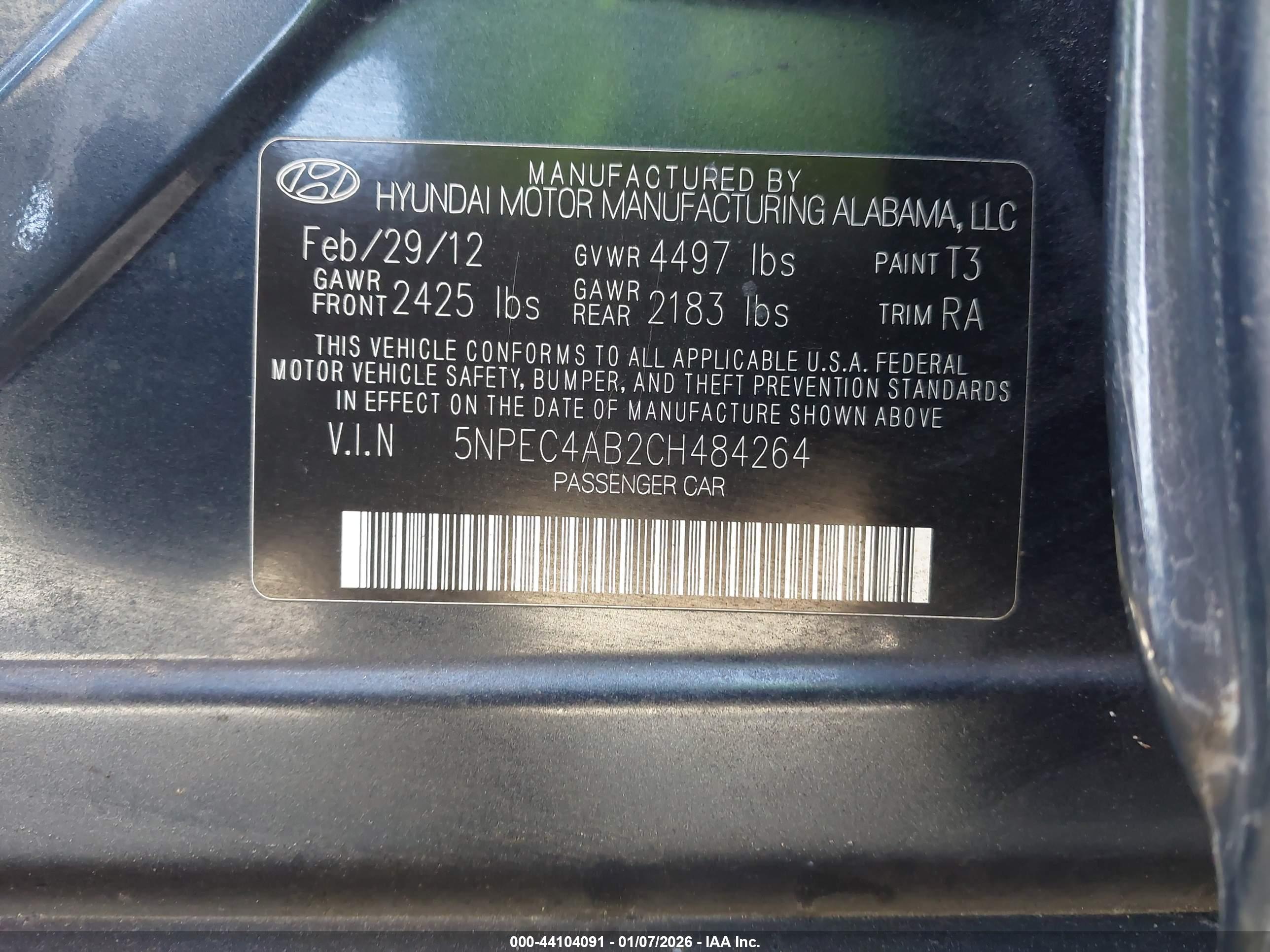 HYUNDAI SONATA image 9