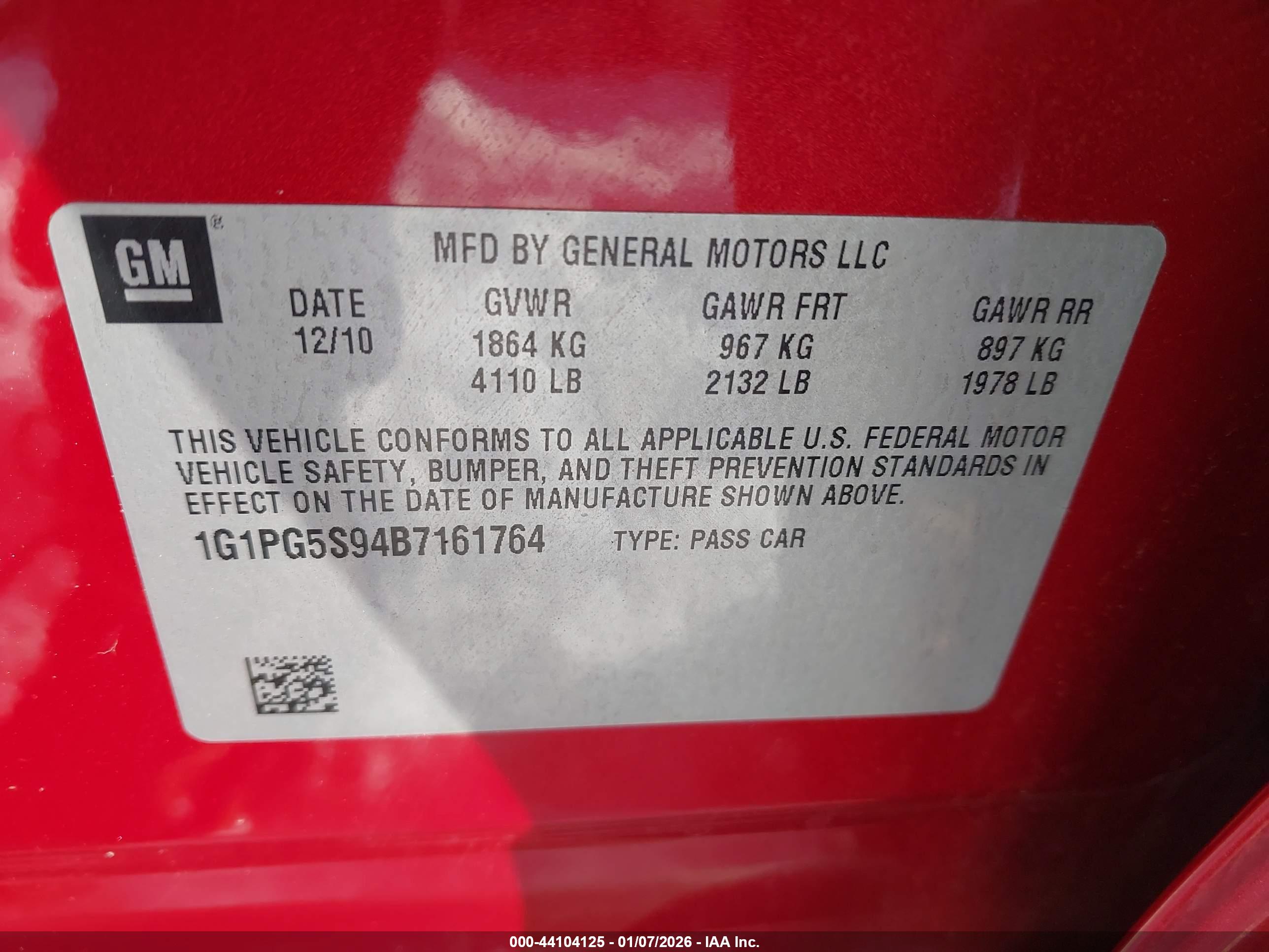 CHEVROLET CRUZE image 9