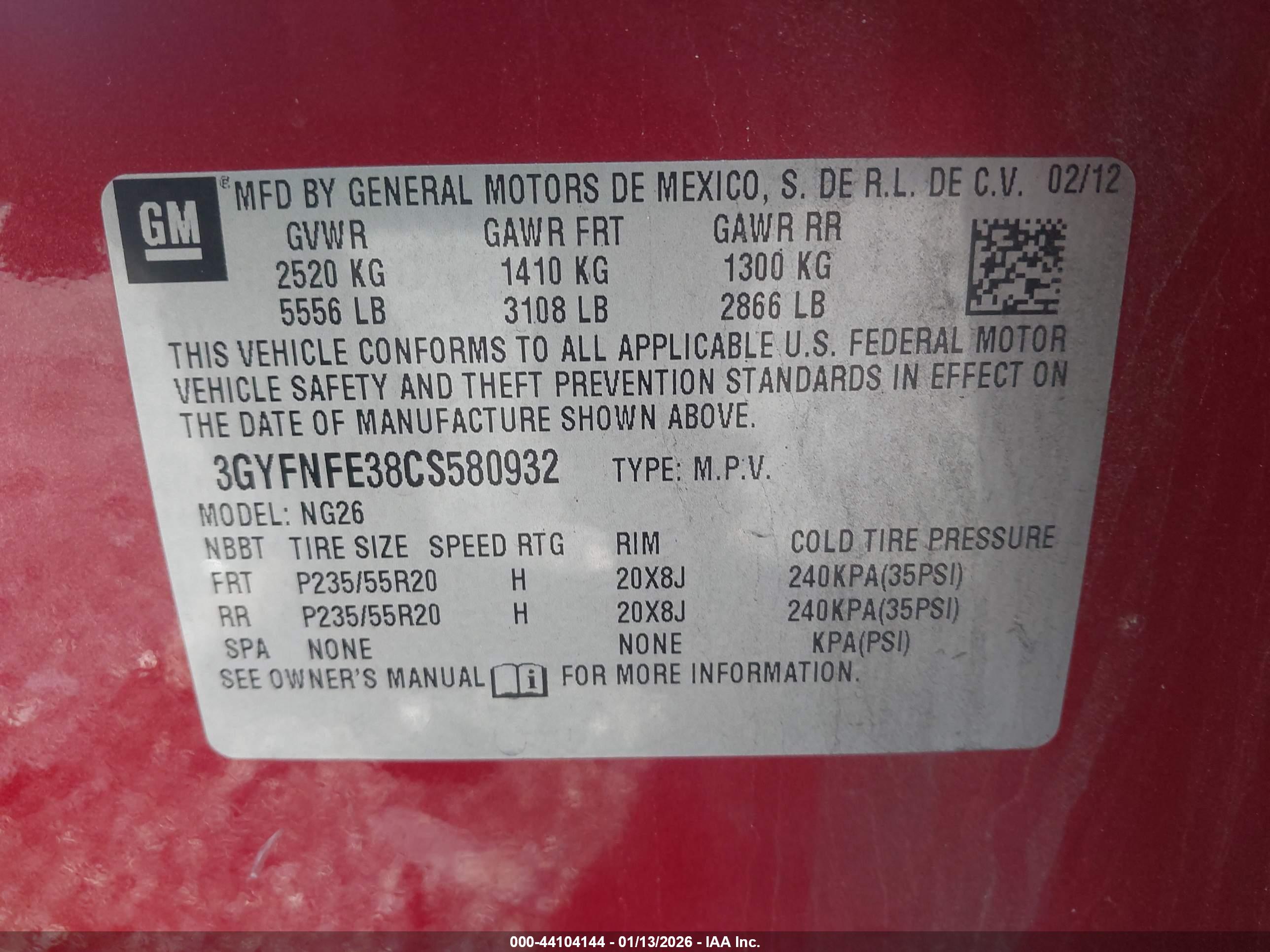 CADILLAC SRX image 9