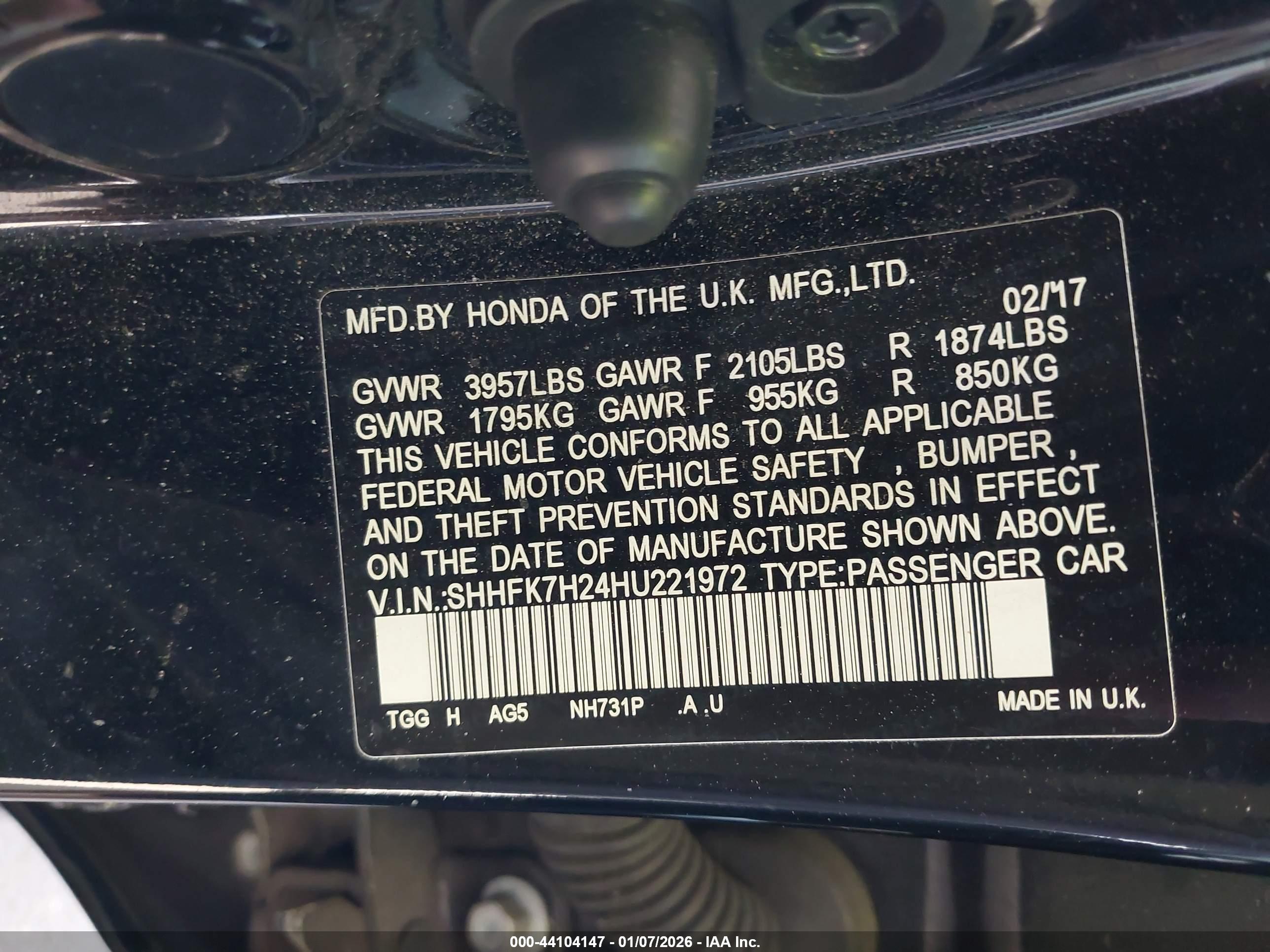 HONDA CIVIC image 9