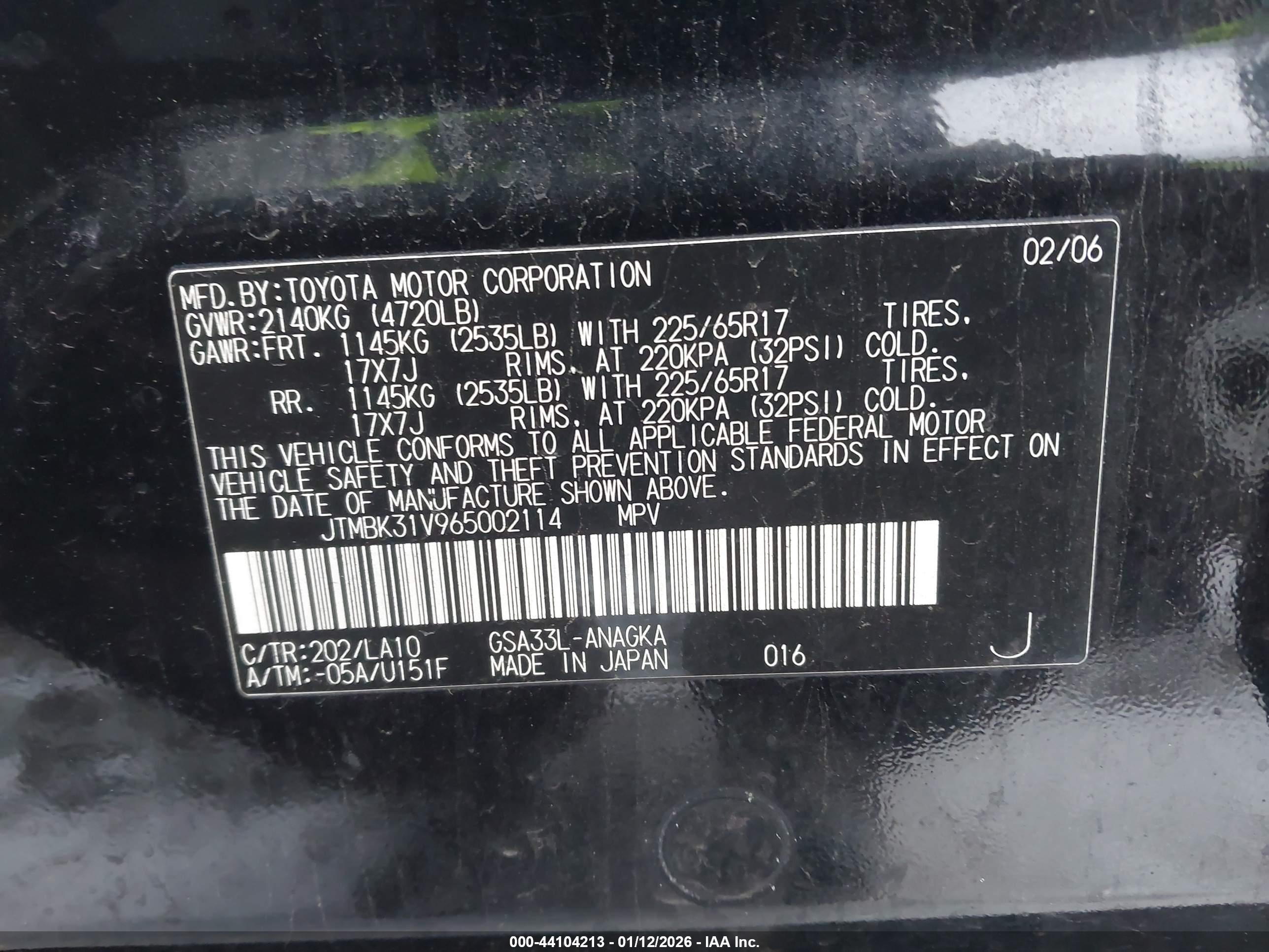TOYOTA RAV4 image 9