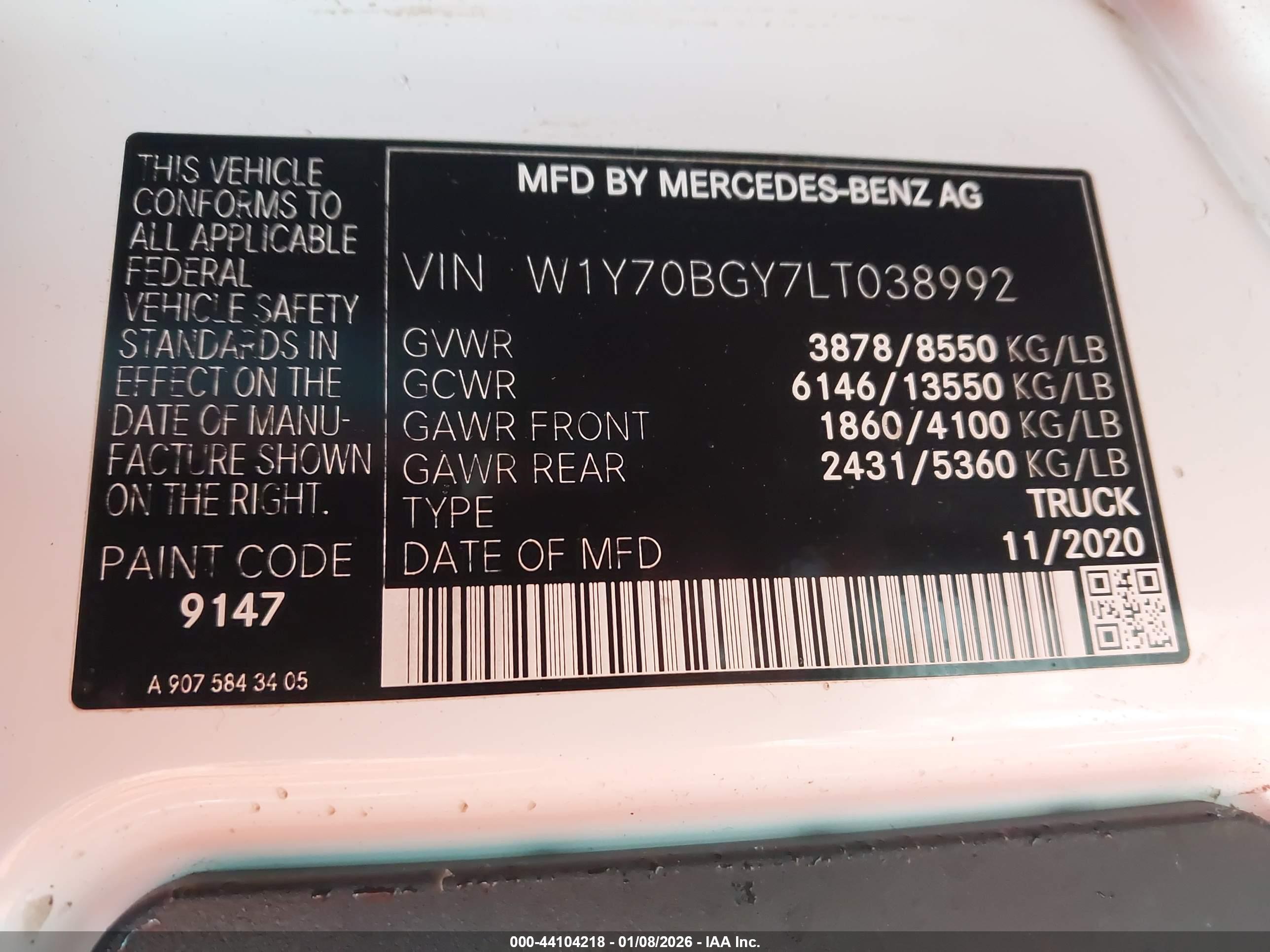 MERCEDES-BENZ SPRINTER image 9