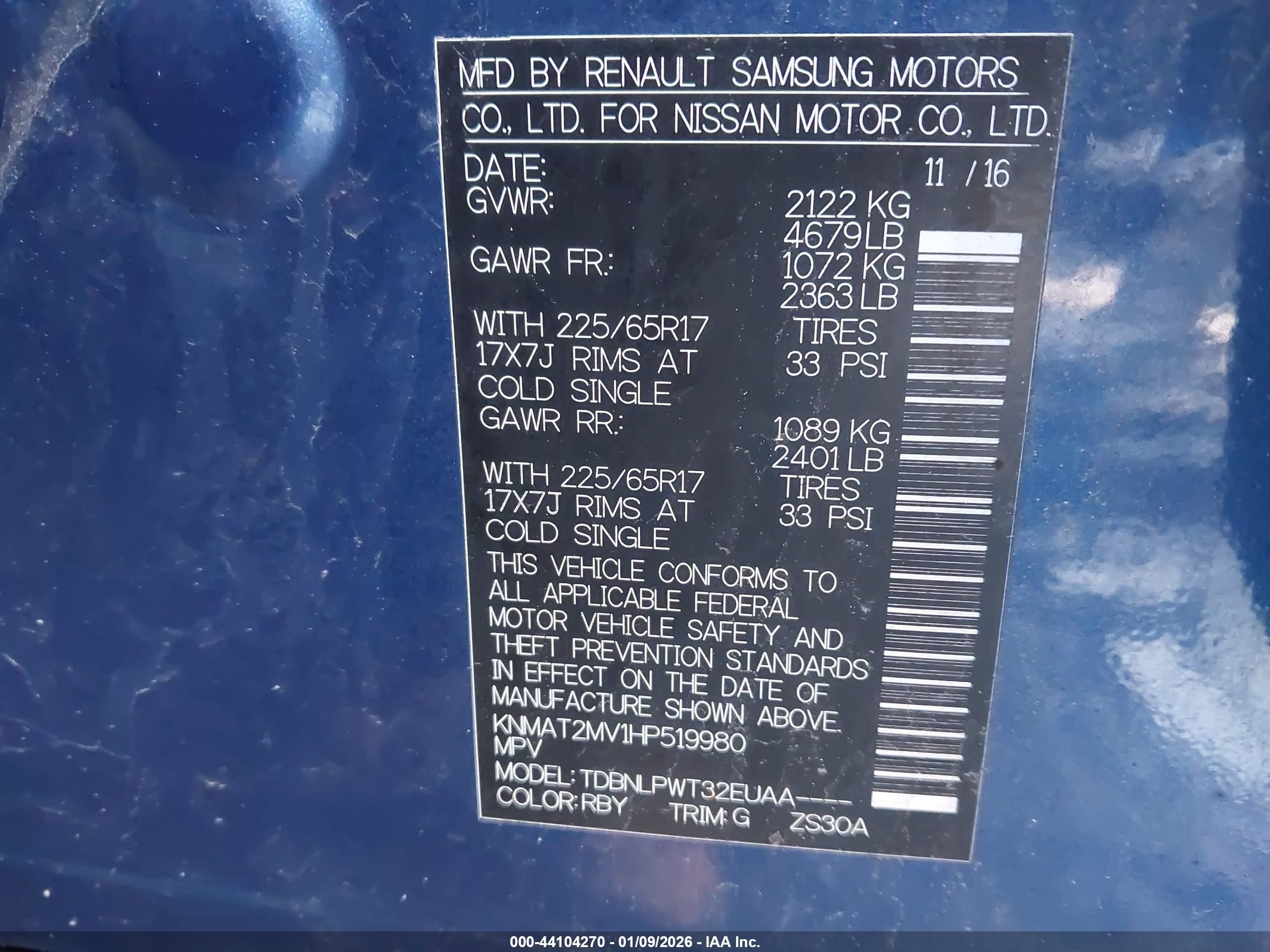 NISSAN ROGUE image 9