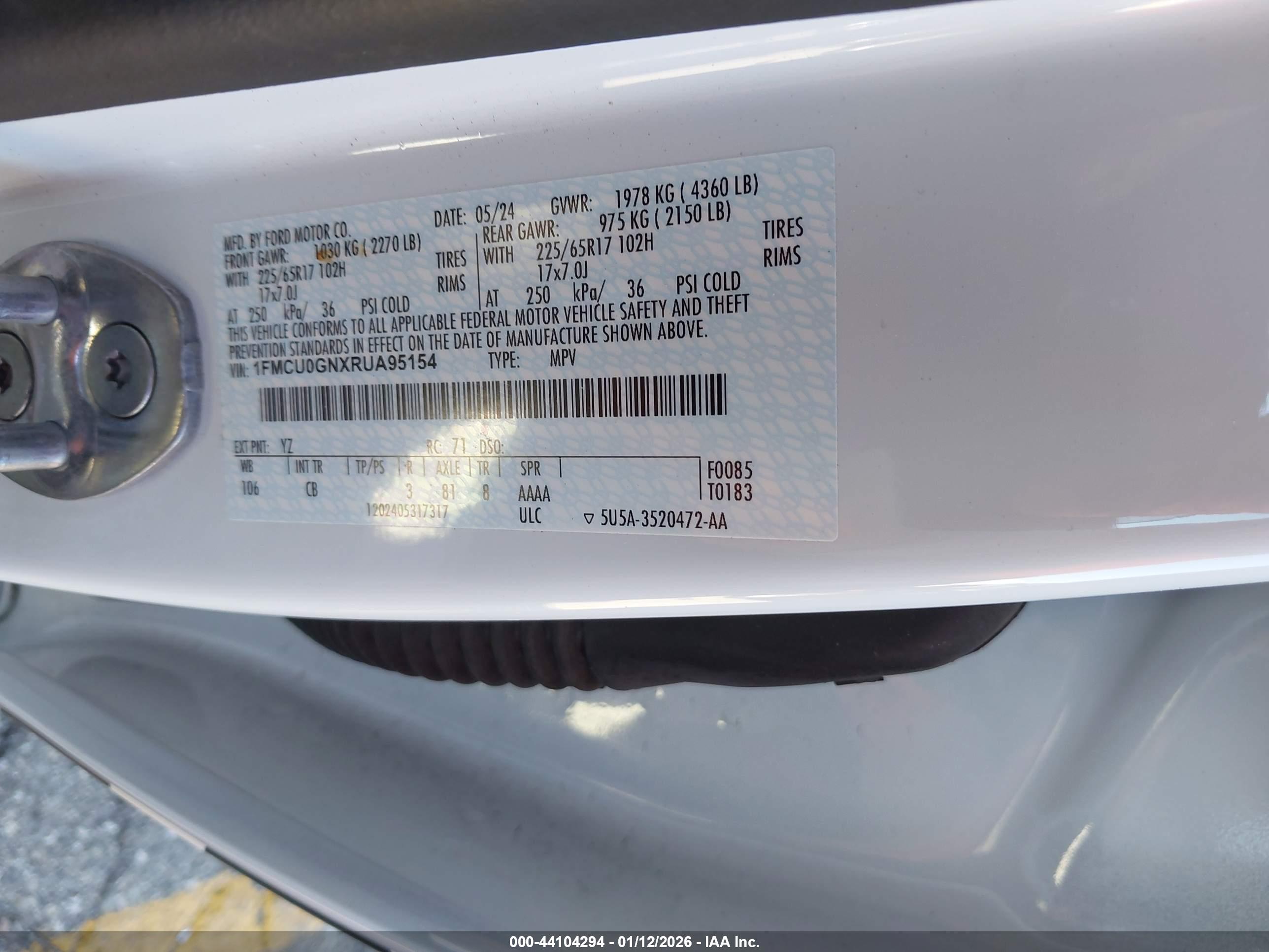 FORD ESCAPE image 9