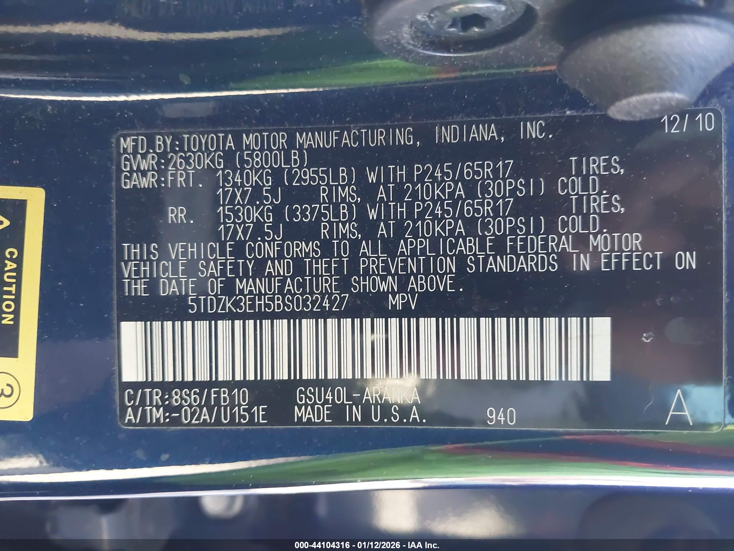 TOYOTA HIGHLANDER image 9