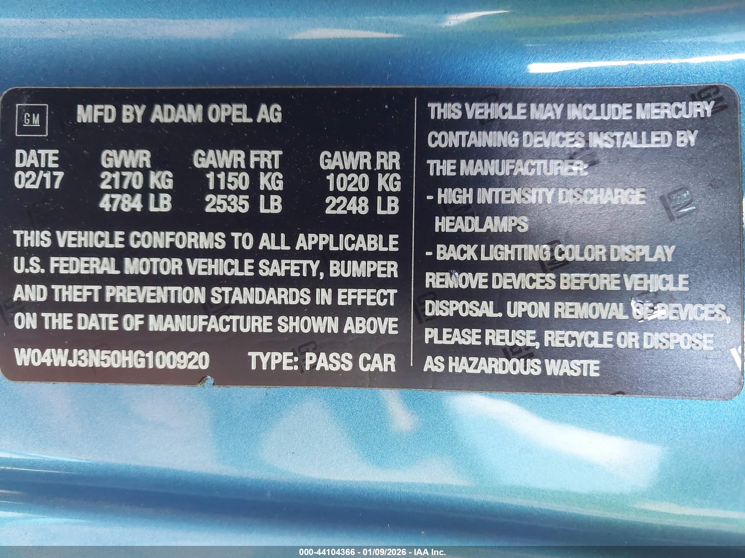 BUICK CASCADA image 9