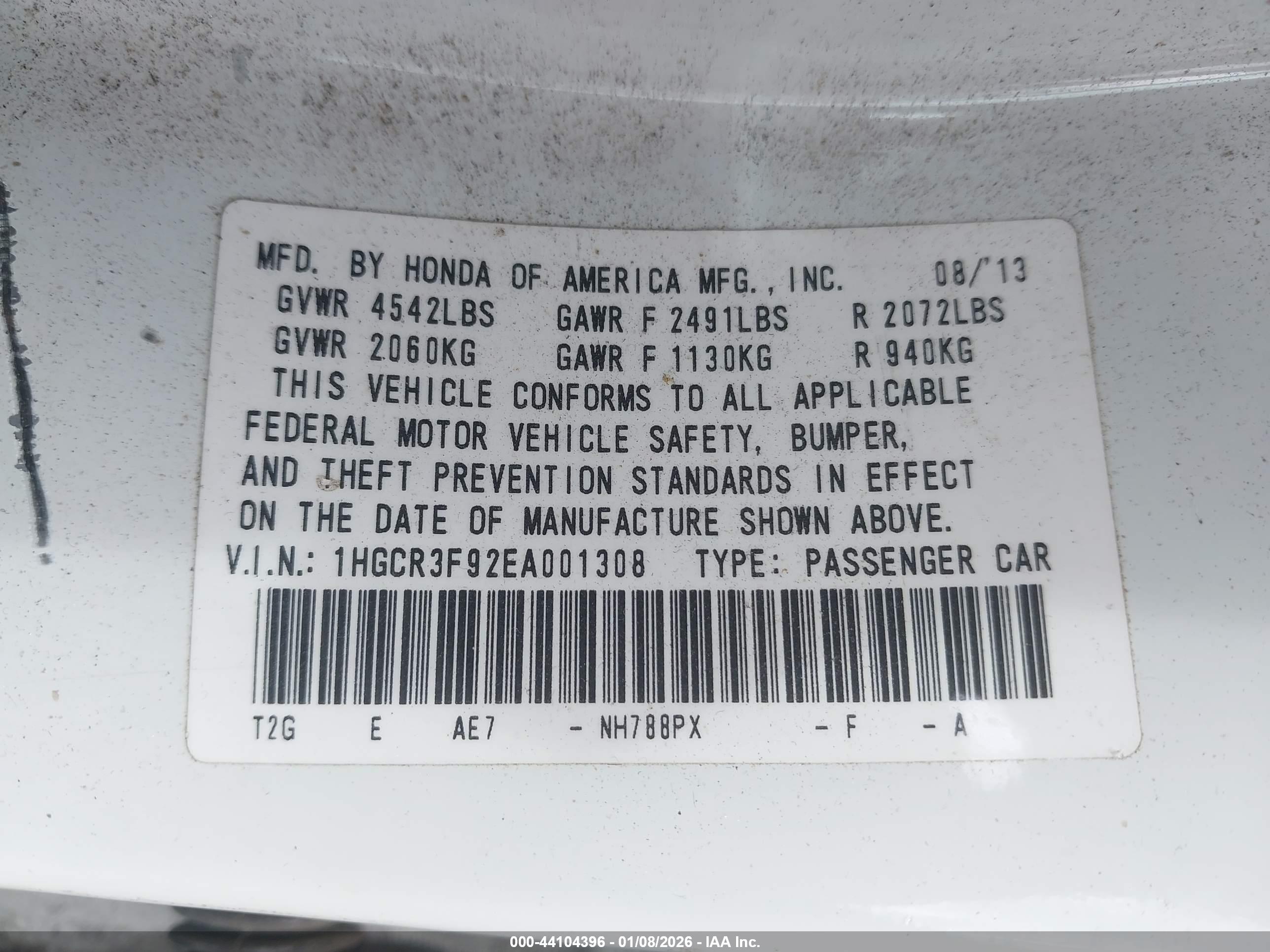 HONDA ACCORD image 9