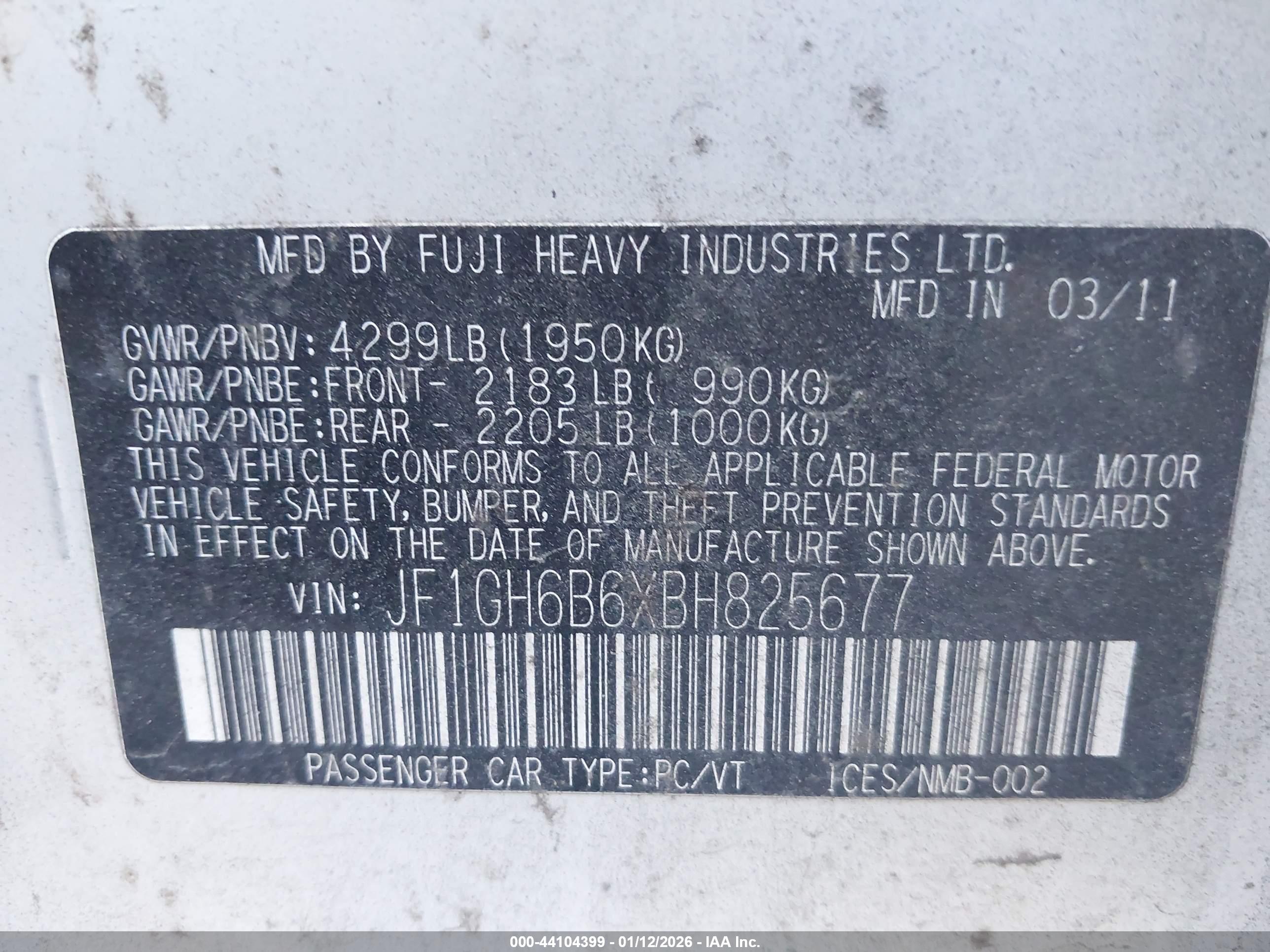 SUBARU IMPREZA image 9