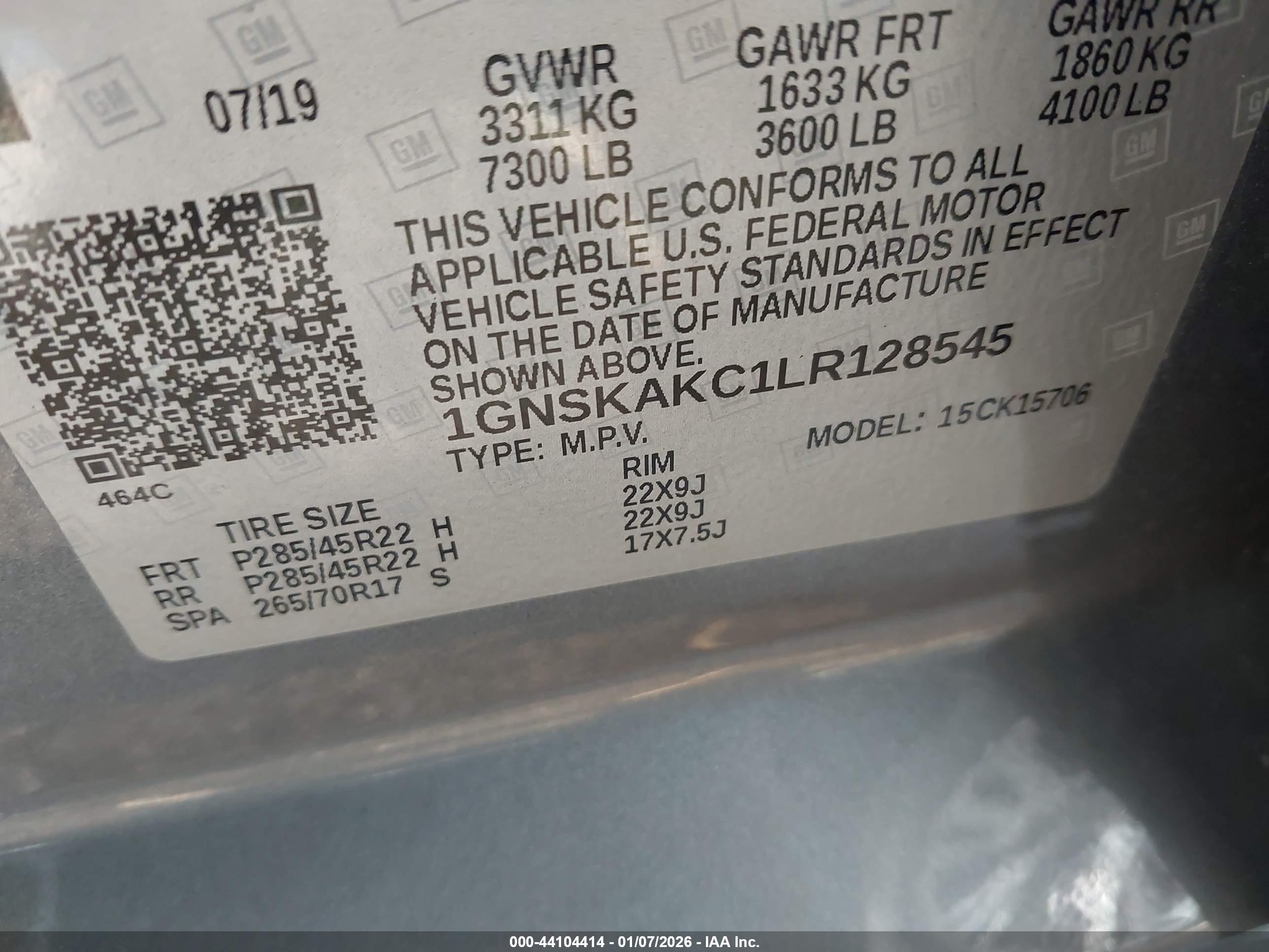 CHEVROLET TAHOE image 9