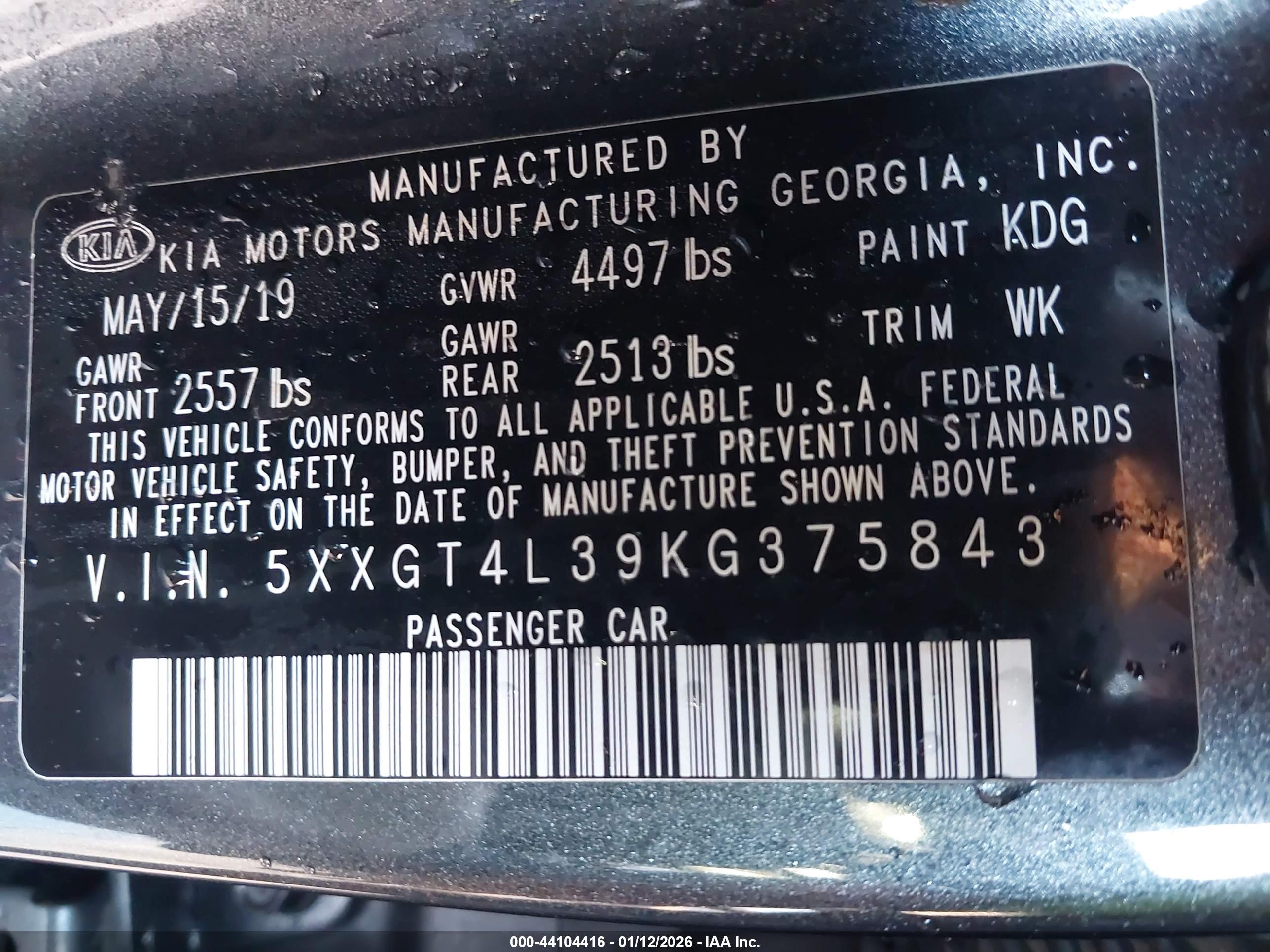 KIA OPTIMA image 9