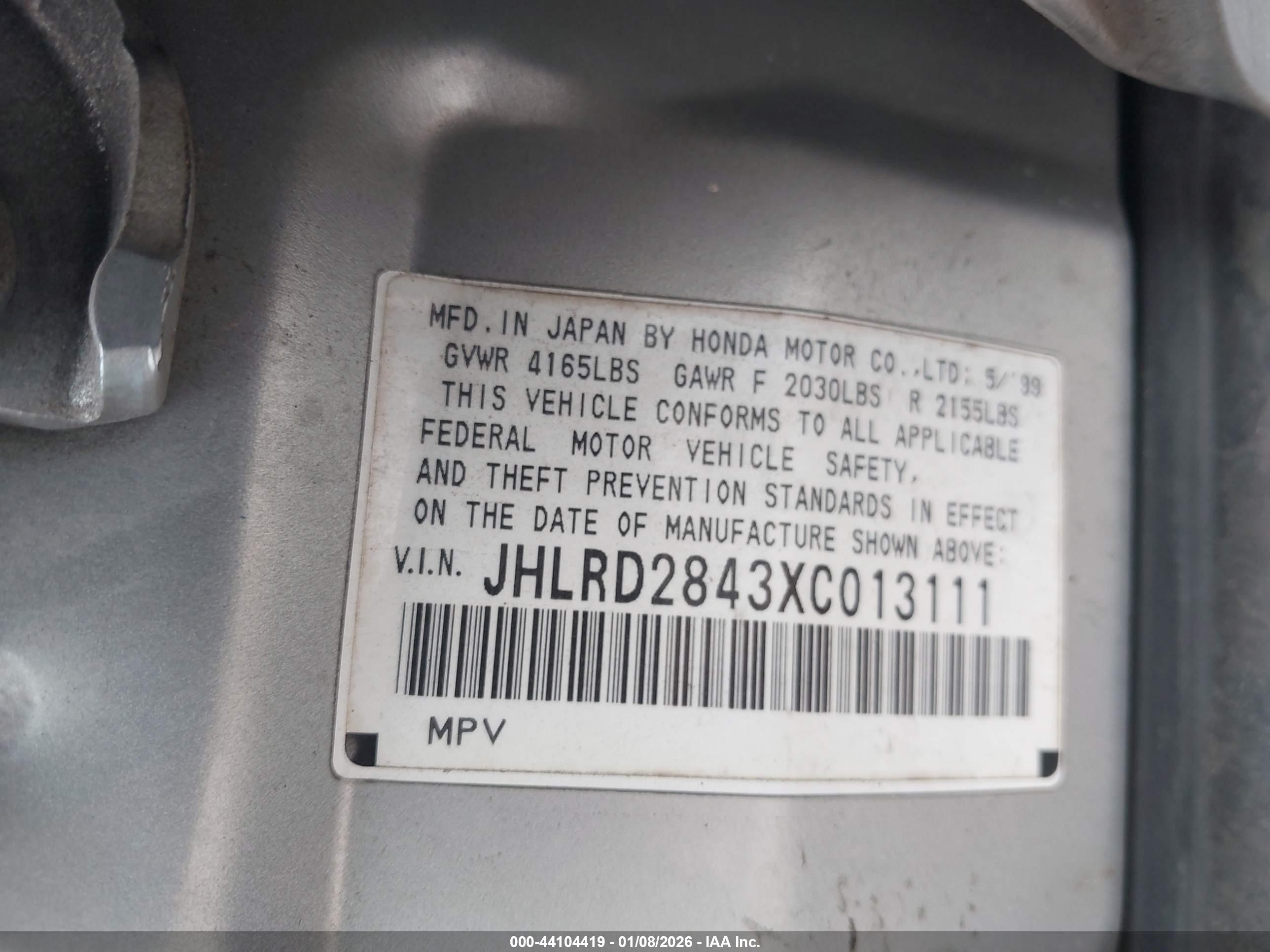 HONDA CR-V image 9