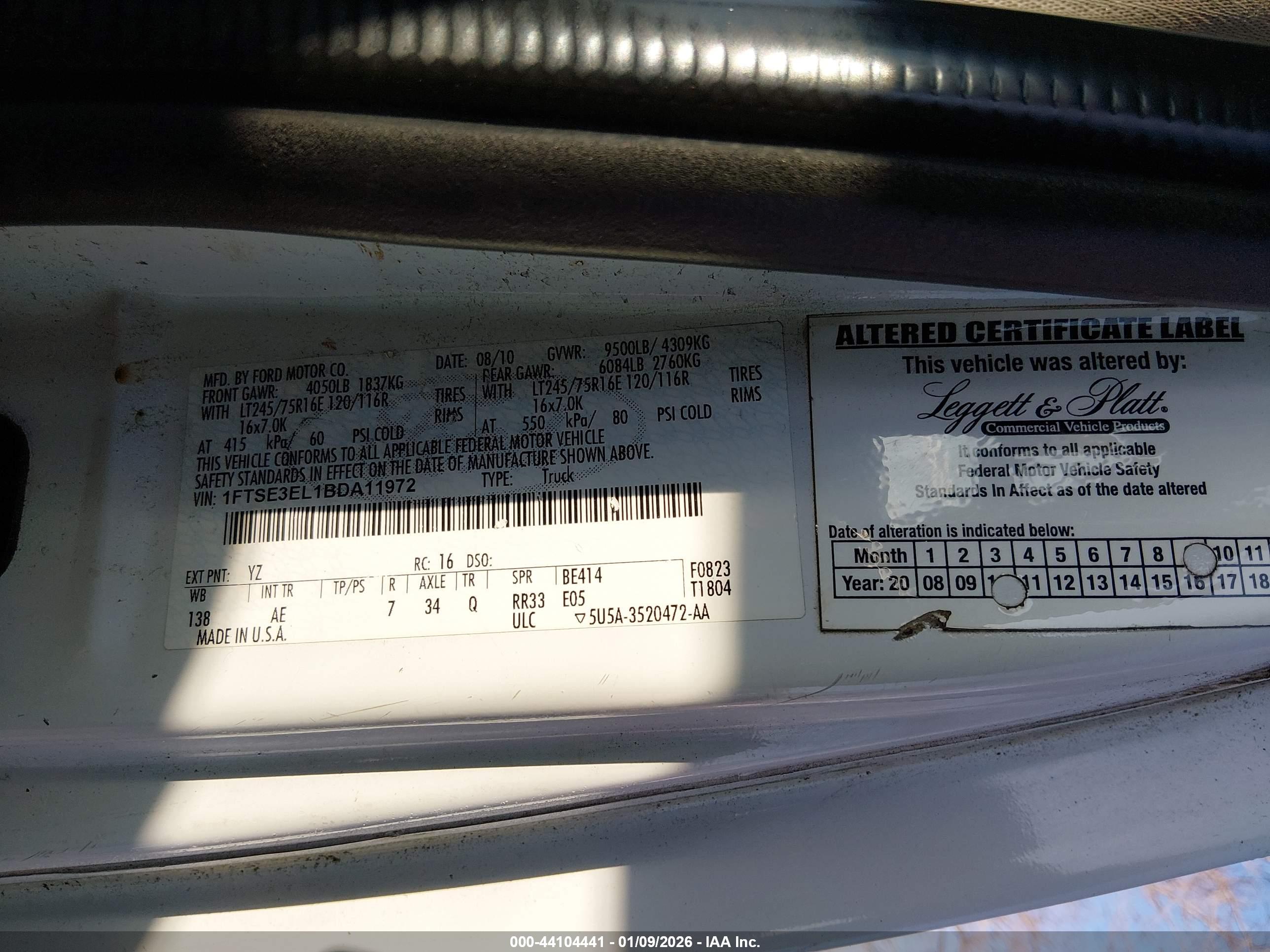 FORD E-350 image 9