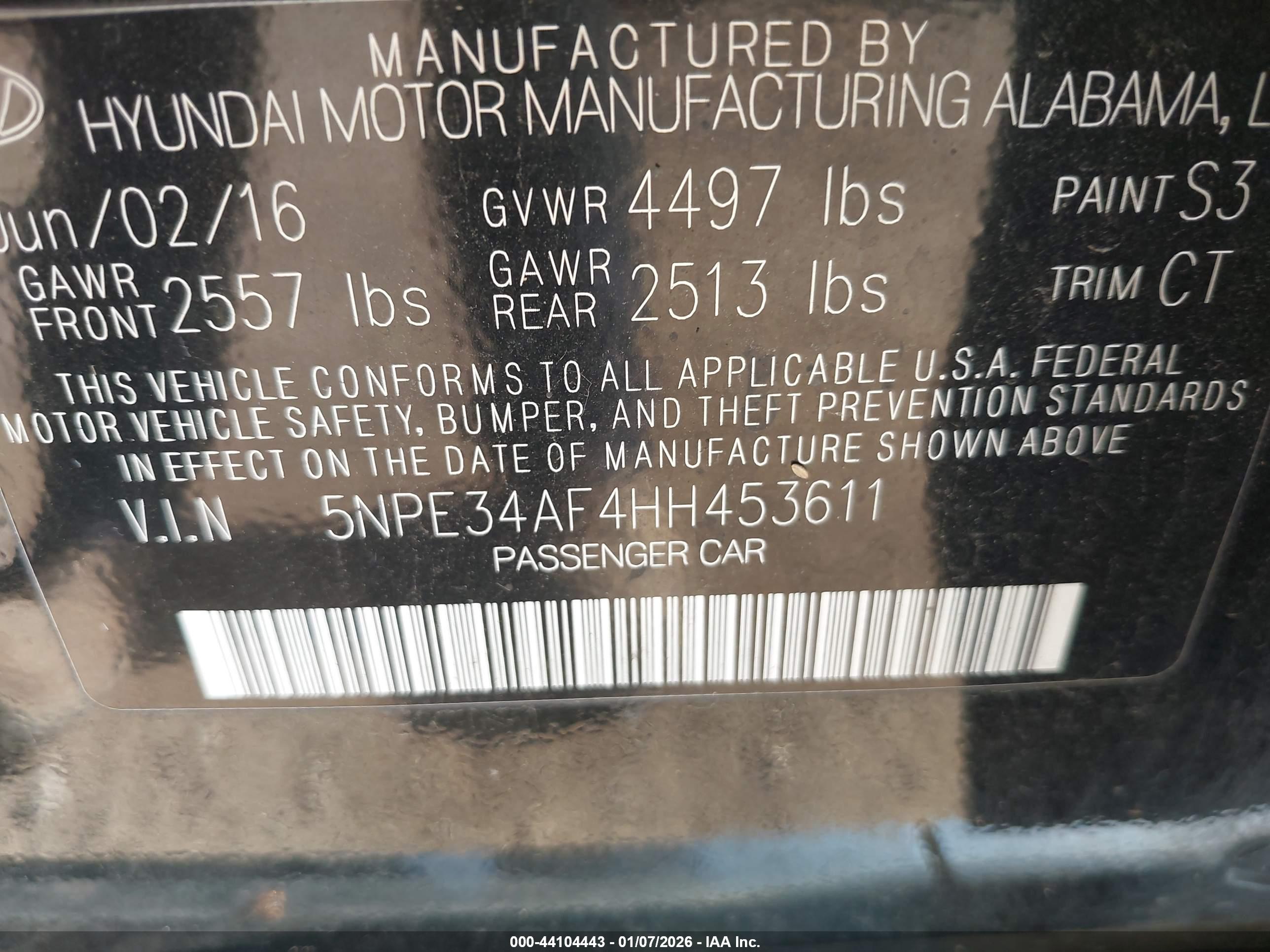 HYUNDAI SONATA image 9