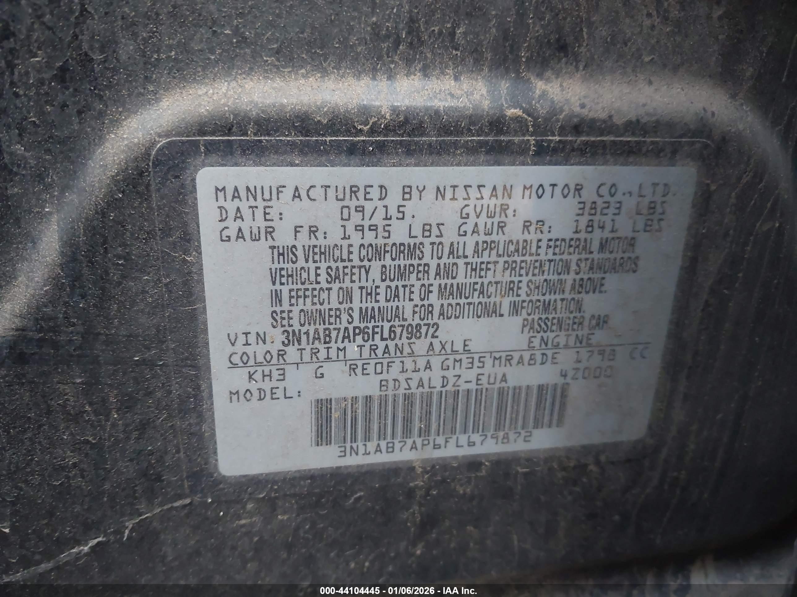NISSAN SENTRA image 9