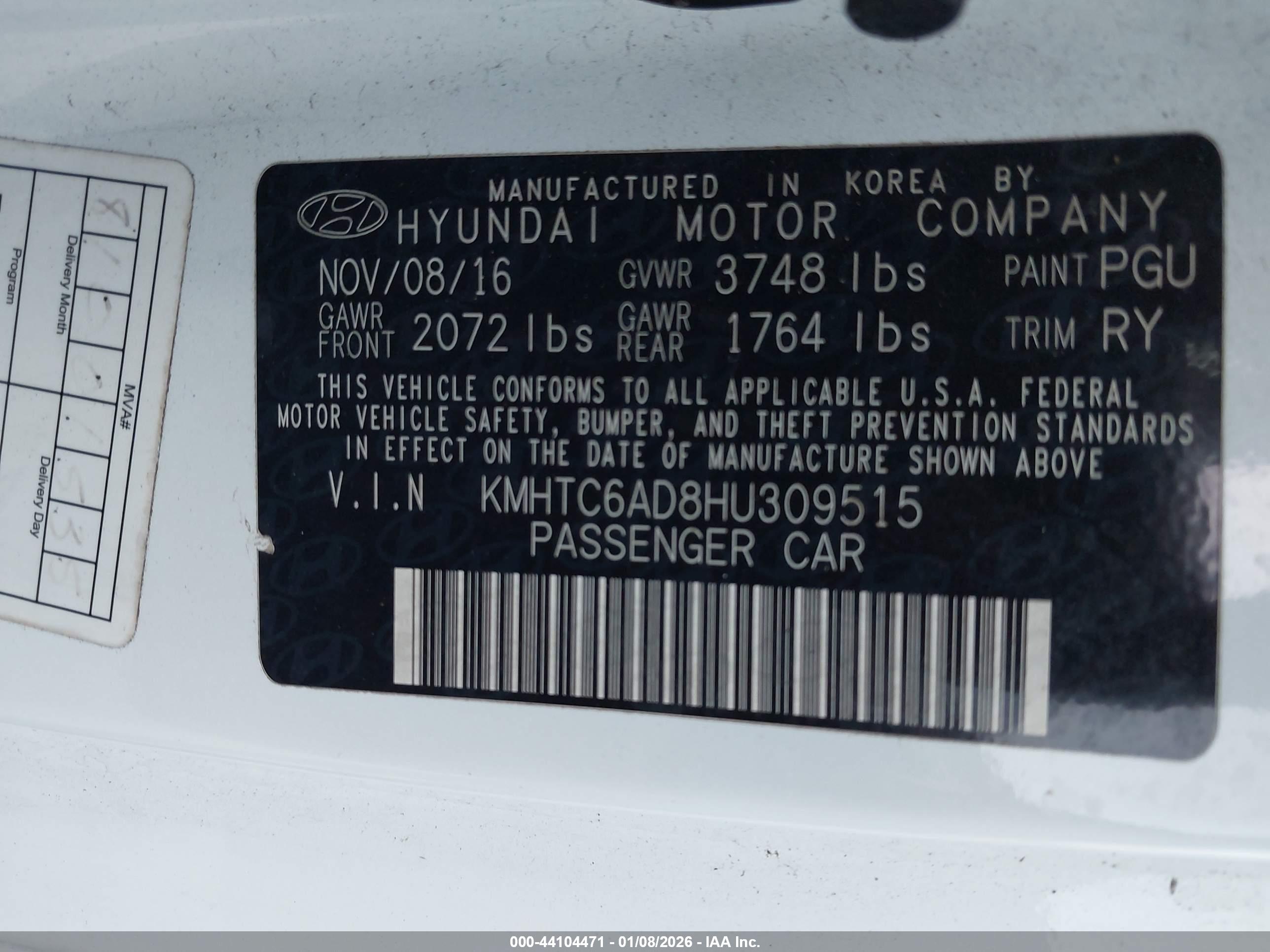 HYUNDAI VELOSTER image 9