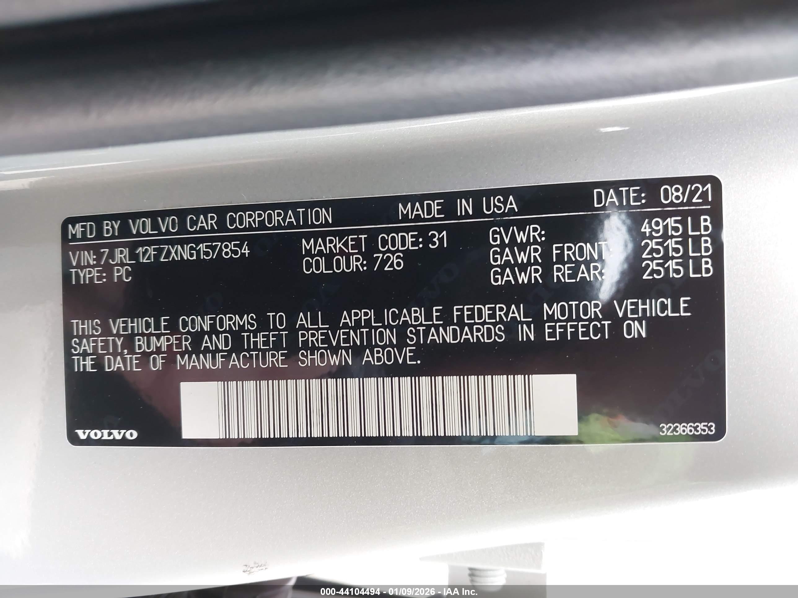 VOLVO S60 image 9